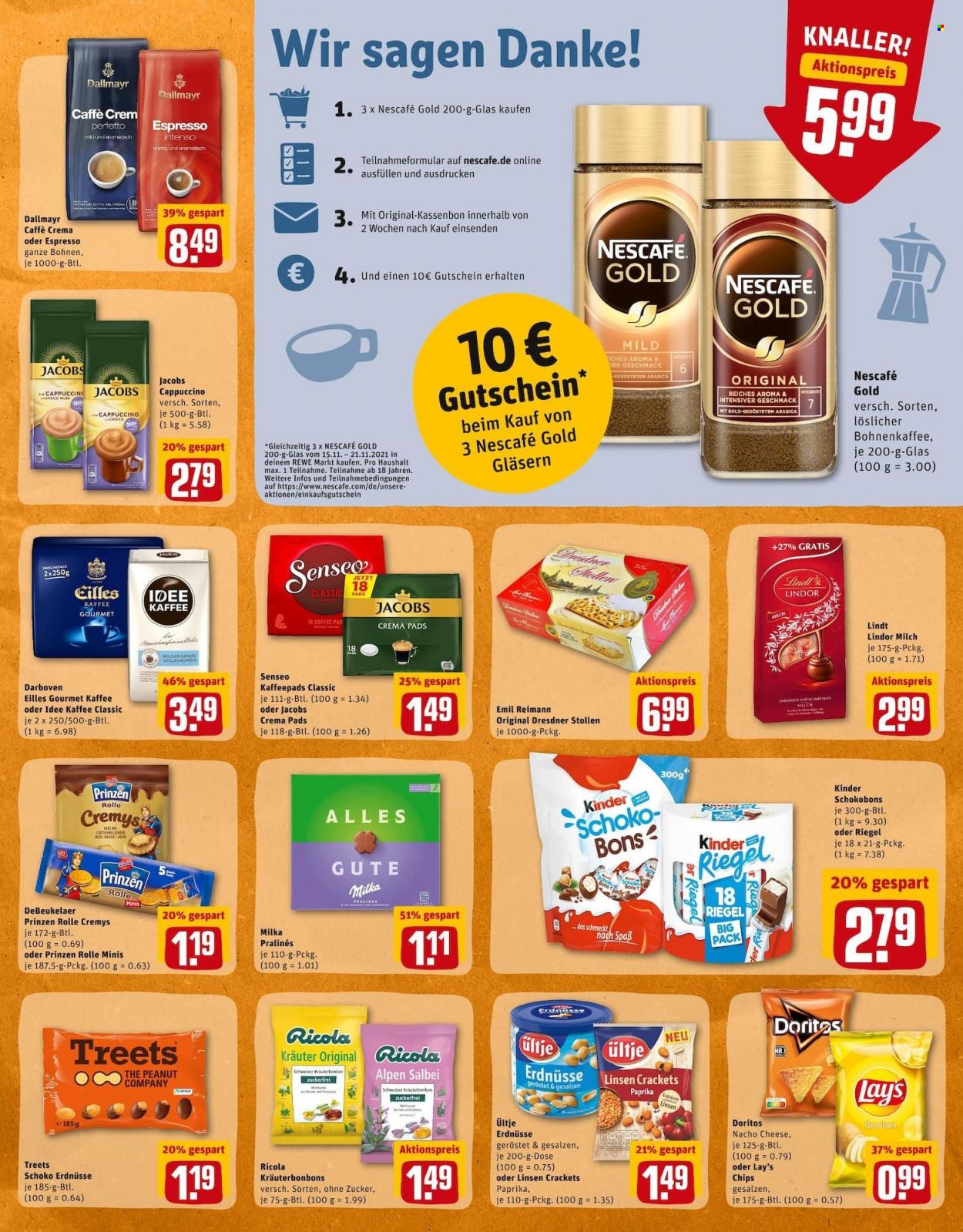 REWE Prospekte  - 15.11.2021 - 20.11.2021. Seite 15