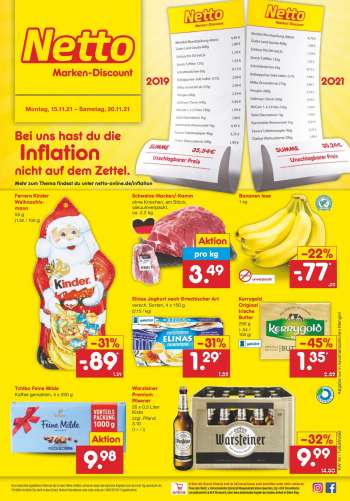 Prospekte Netto Marken-Discount - 15.11.2021 - 20.11.2021.