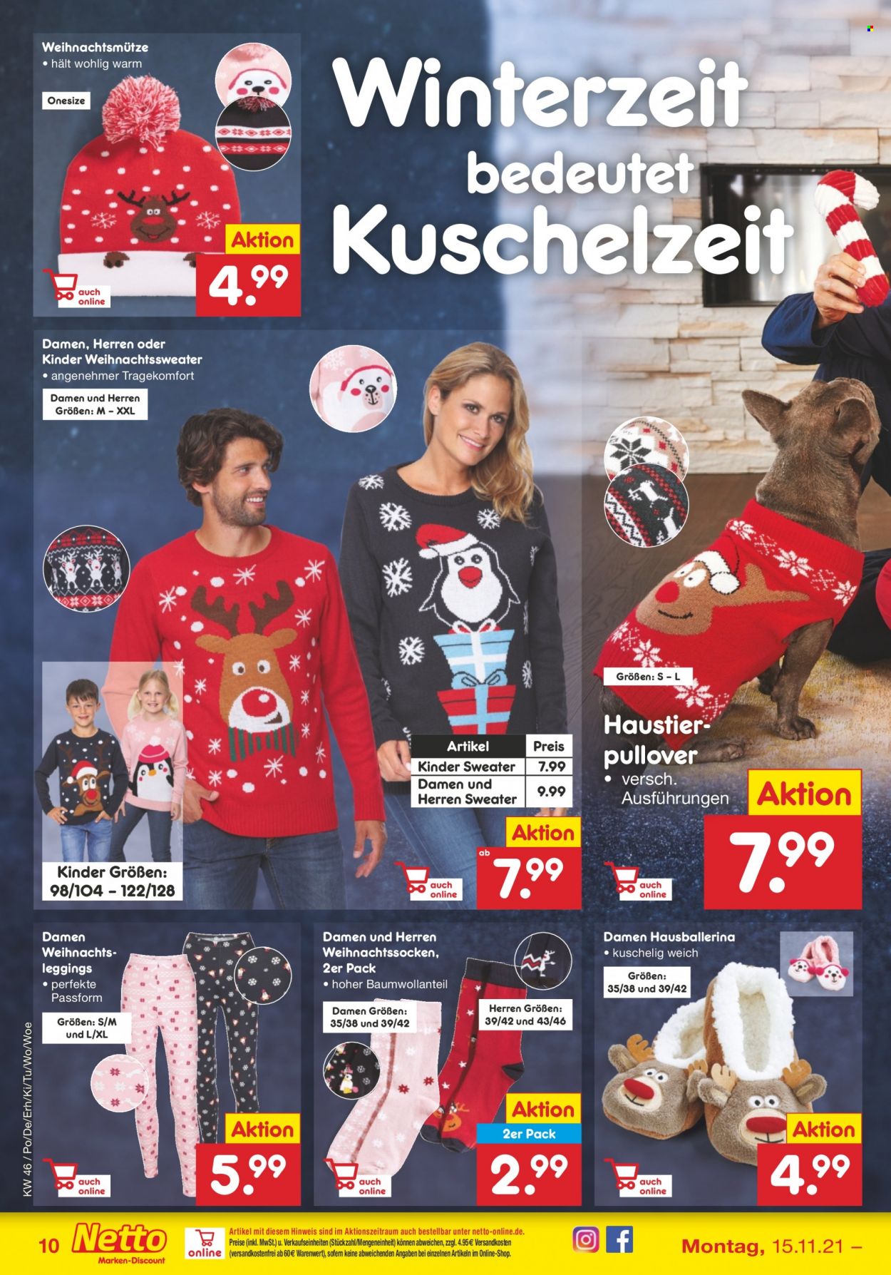 Netto Marken-Discount Prospekte  - 15.11.2021 - 20.11.2021. Seite 10