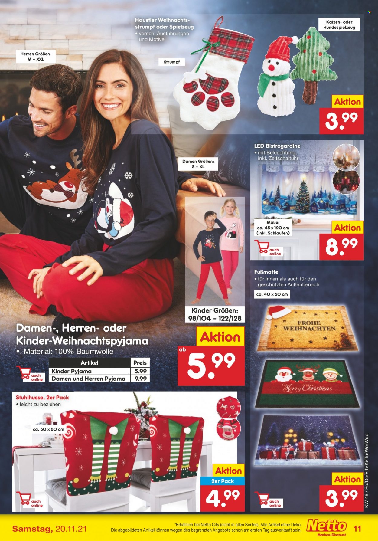 Netto Marken-Discount Prospekte  - 15.11.2021 - 20.11.2021. Seite 11