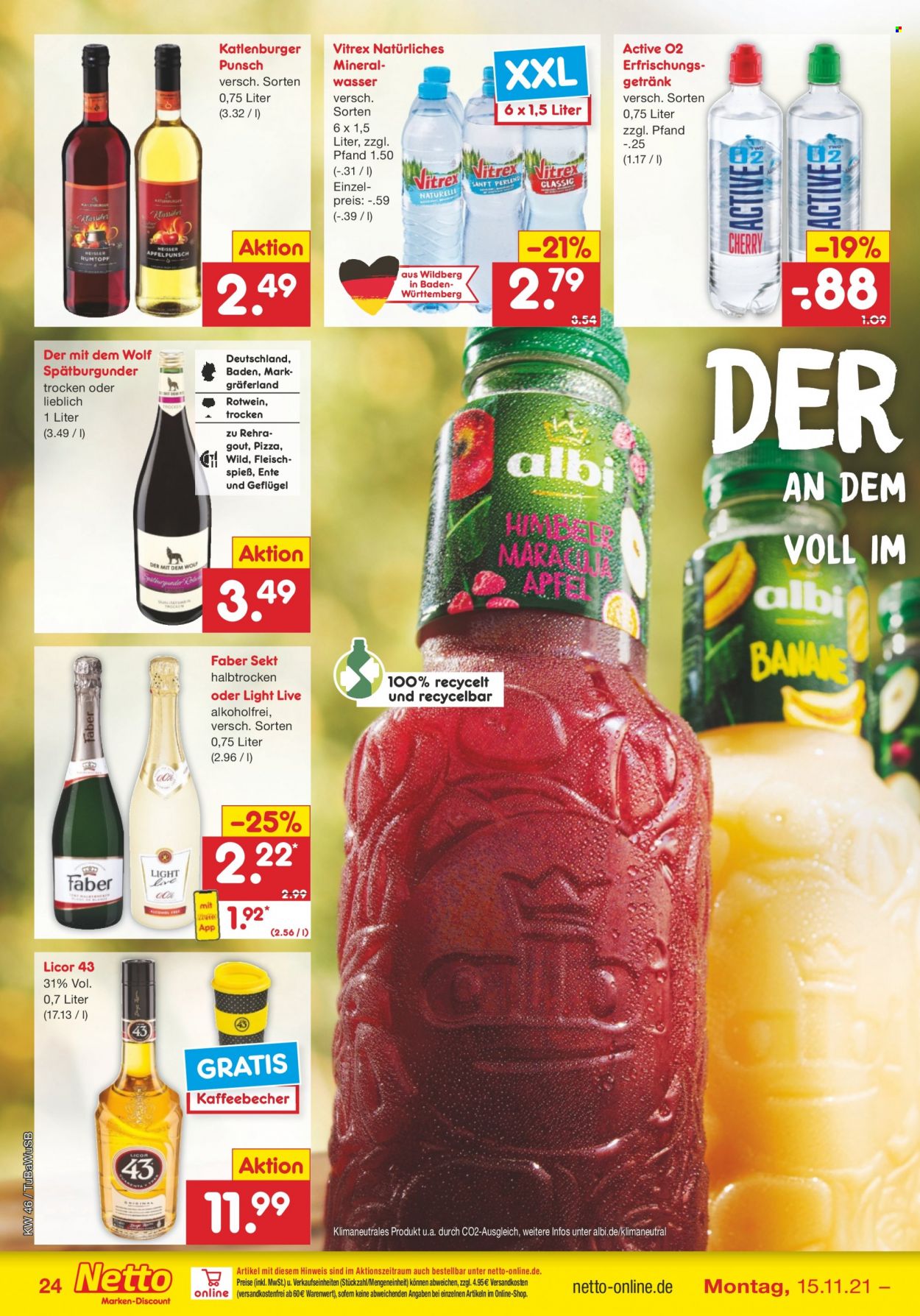 Netto Marken-Discount Prospekte  - 15.11.2021 - 20.11.2021. Seite 24
