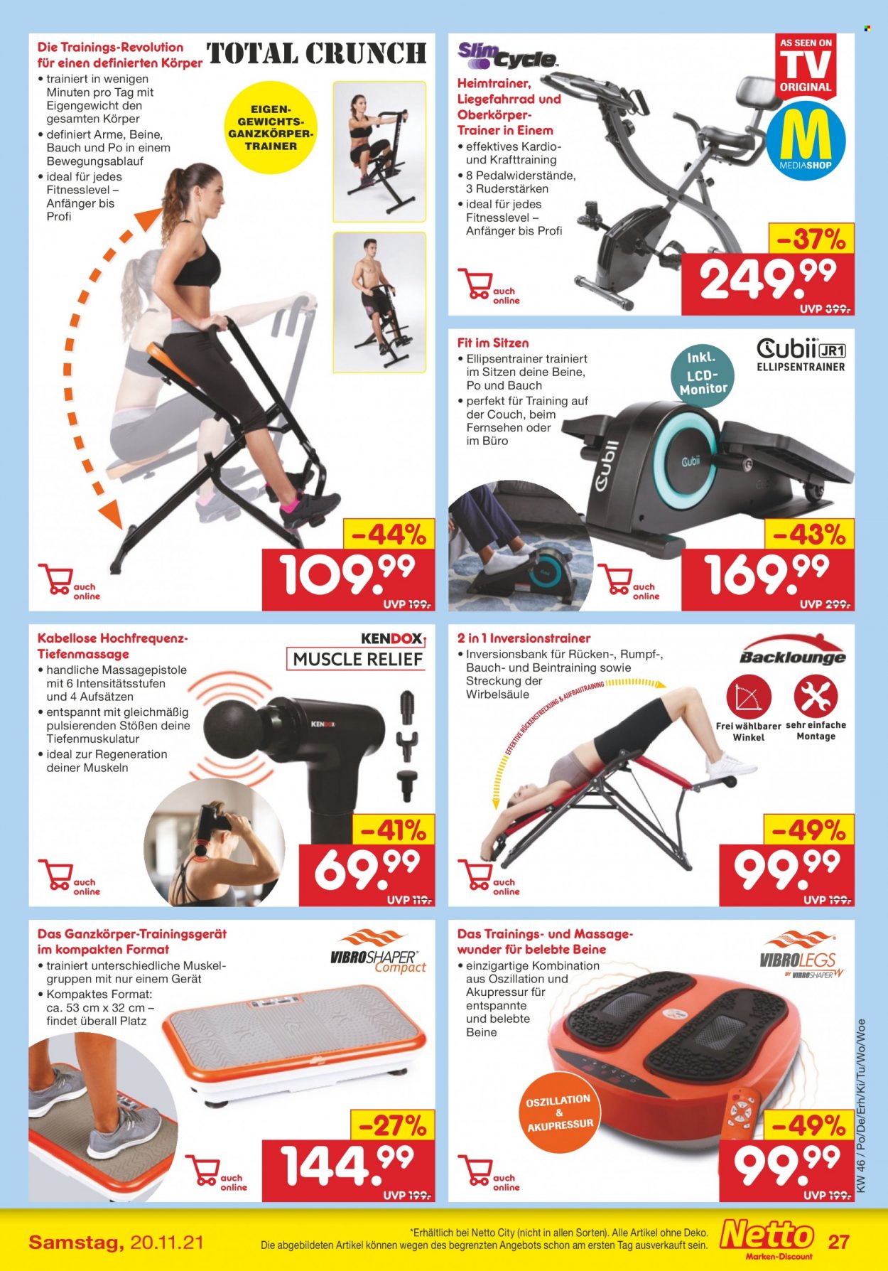 Netto Marken-Discount Prospekte  - 15.11.2021 - 20.11.2021. Seite 27