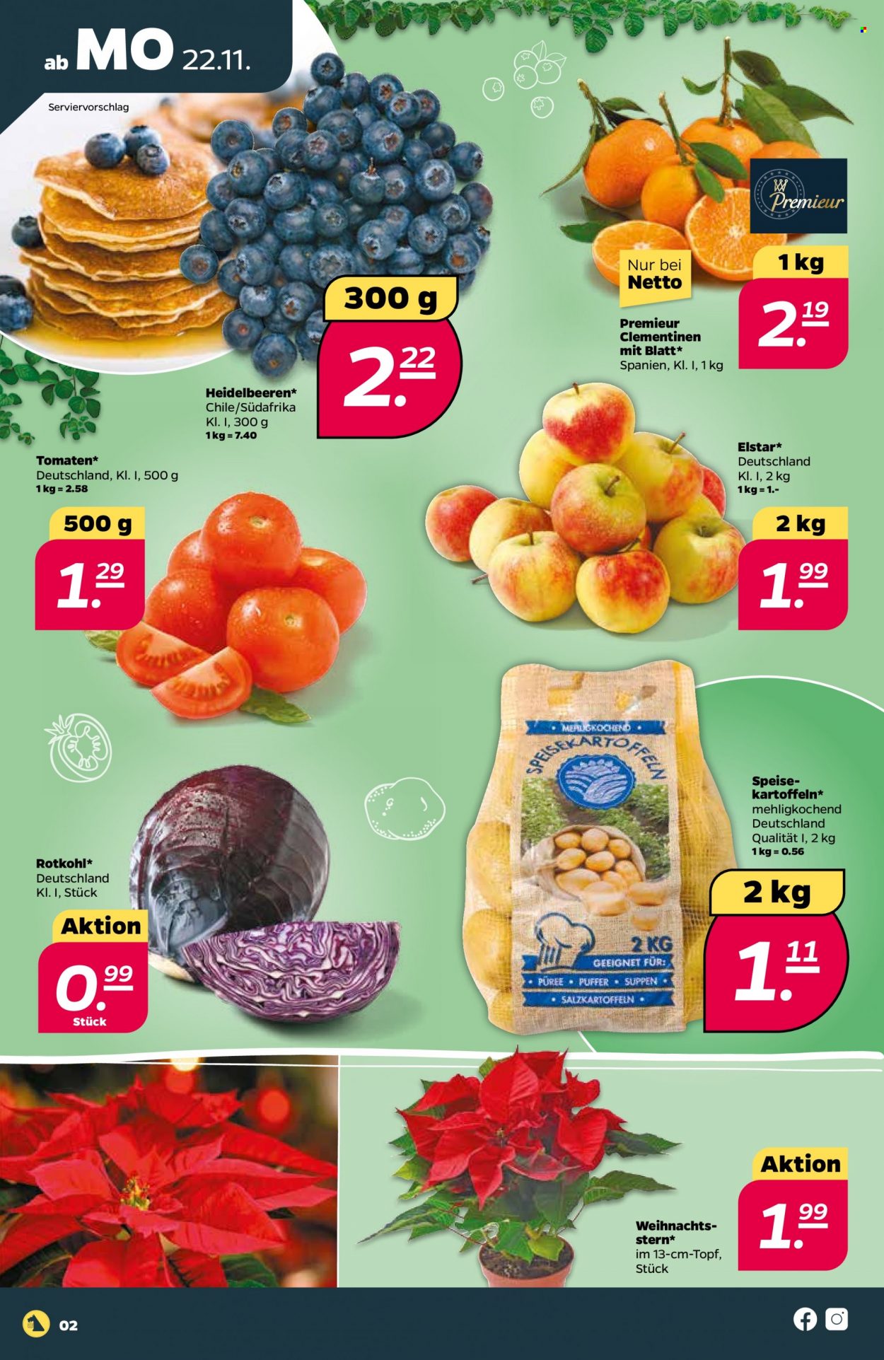 Netto Prospekte  - 22.11.2021 - 27.11.2021. Seite 2