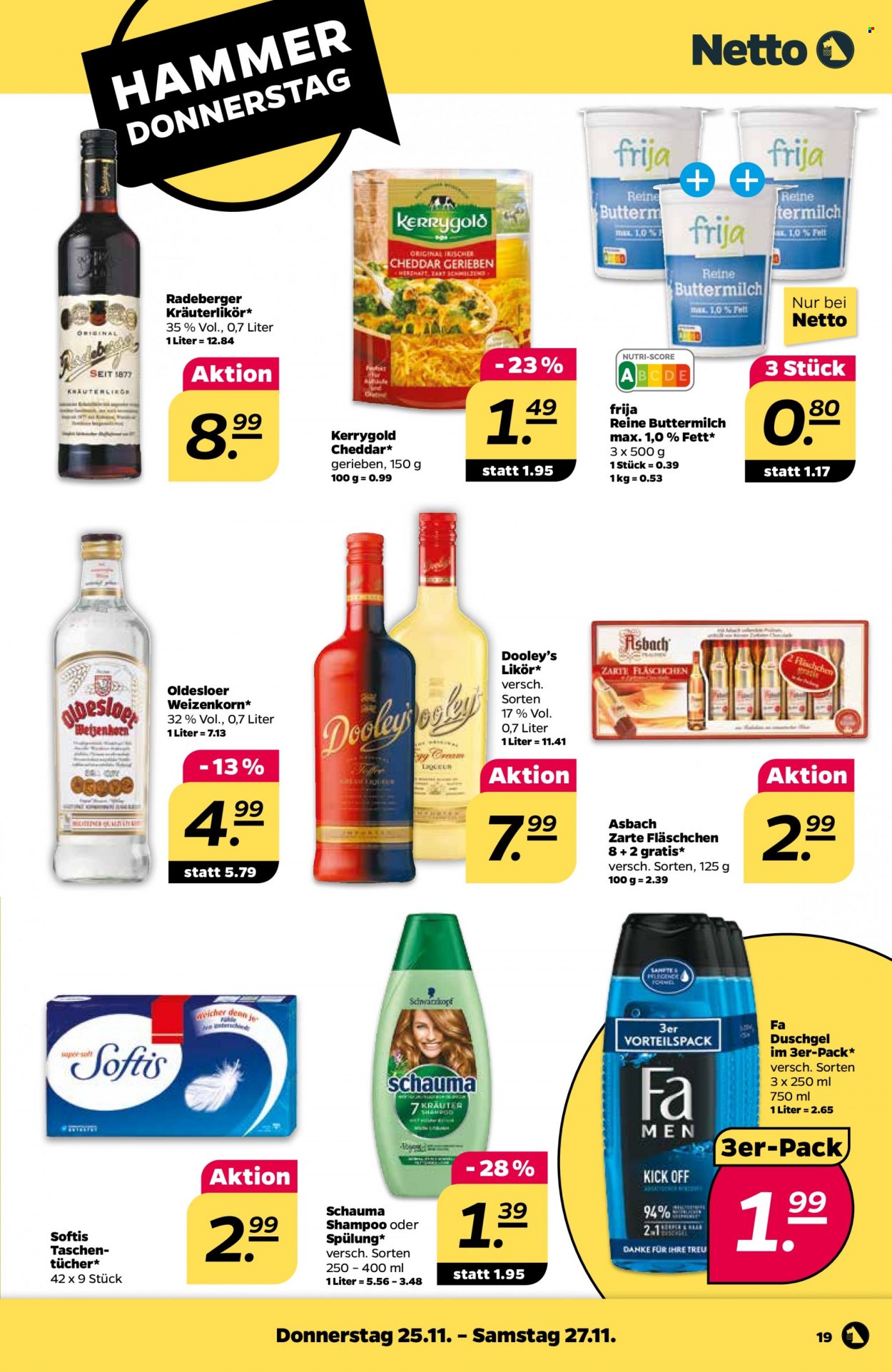 Netto Prospekte  - 22.11.2021 - 27.11.2021. Seite 19