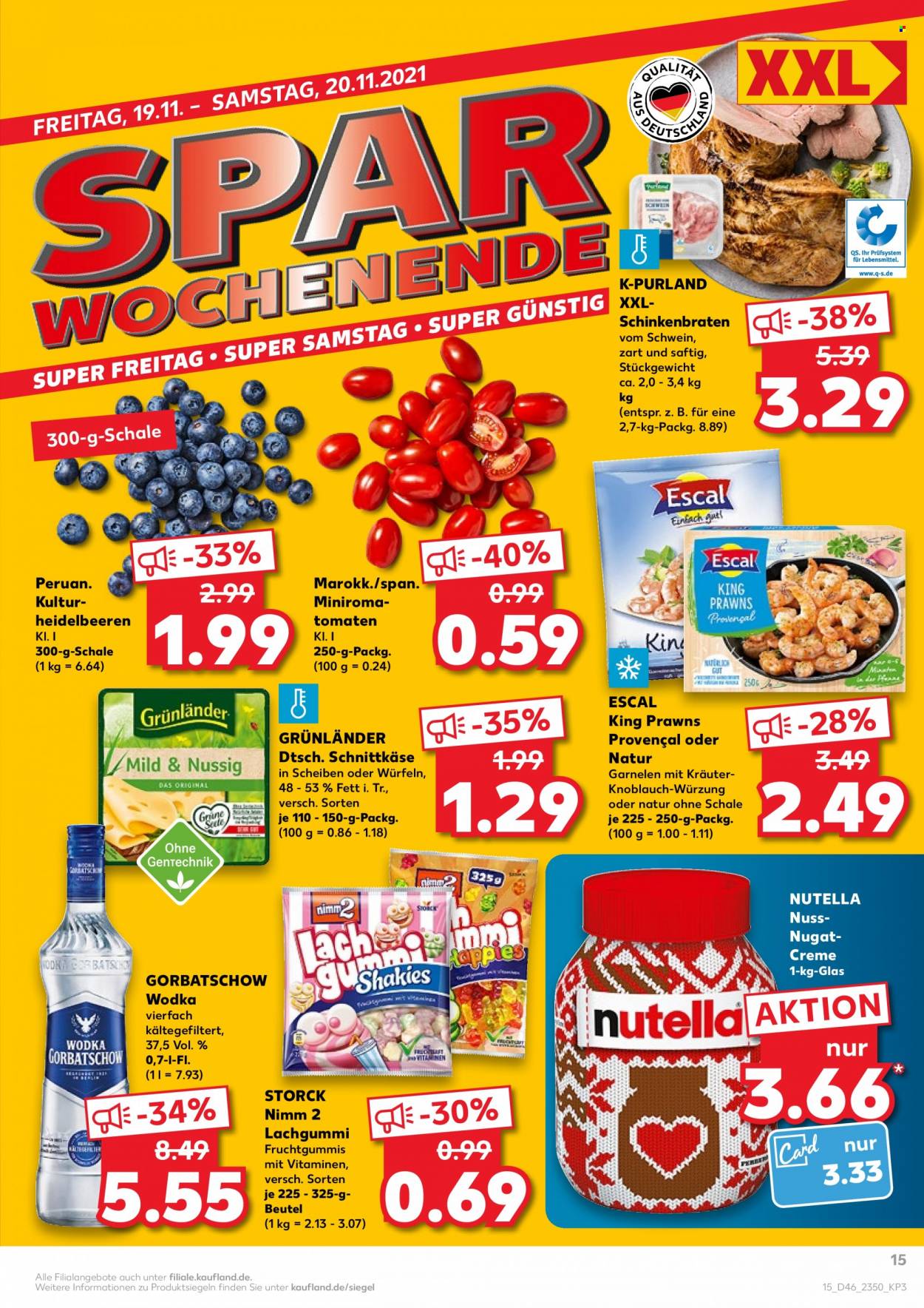 Kaufland Prospekte  - 18.11.2021 - 24.11.2021. Seite 19