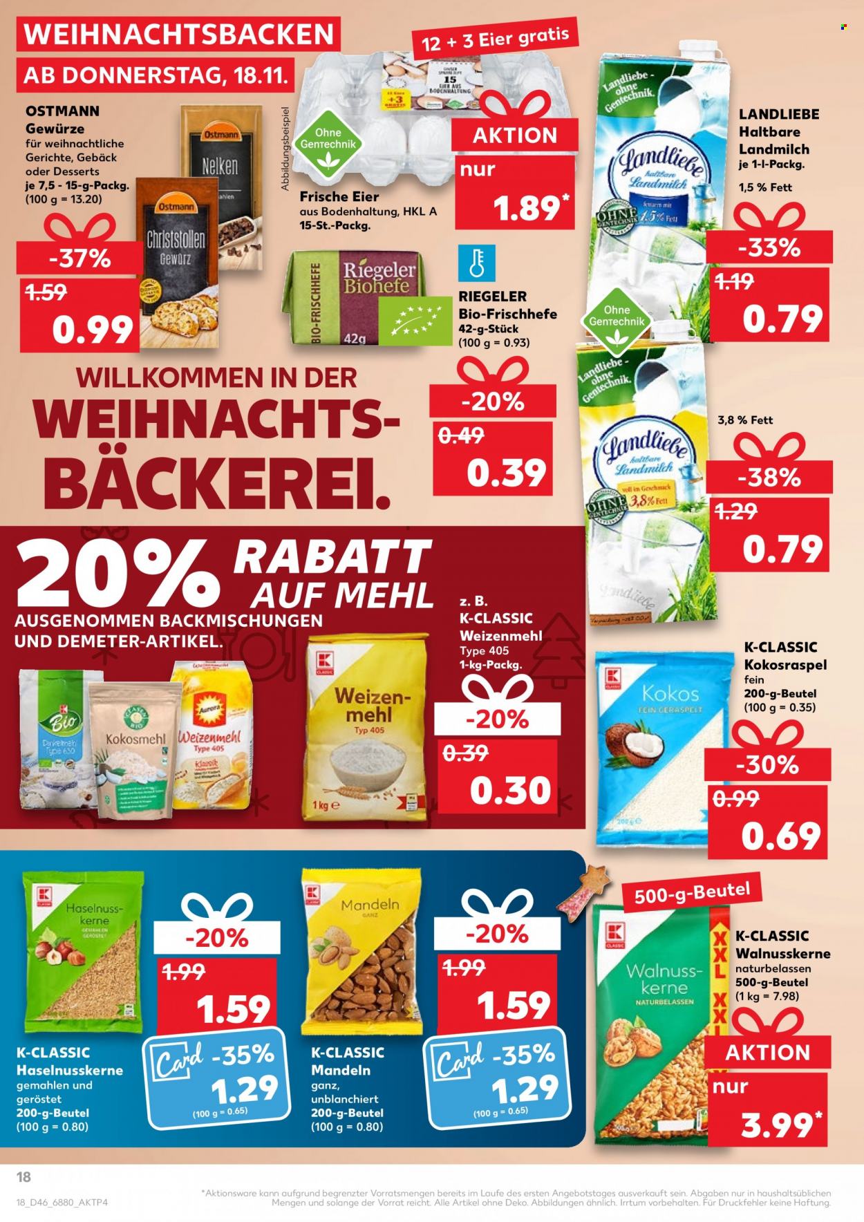 Kaufland Prospekte  - 18.11.2021 - 24.11.2021. Seite 22