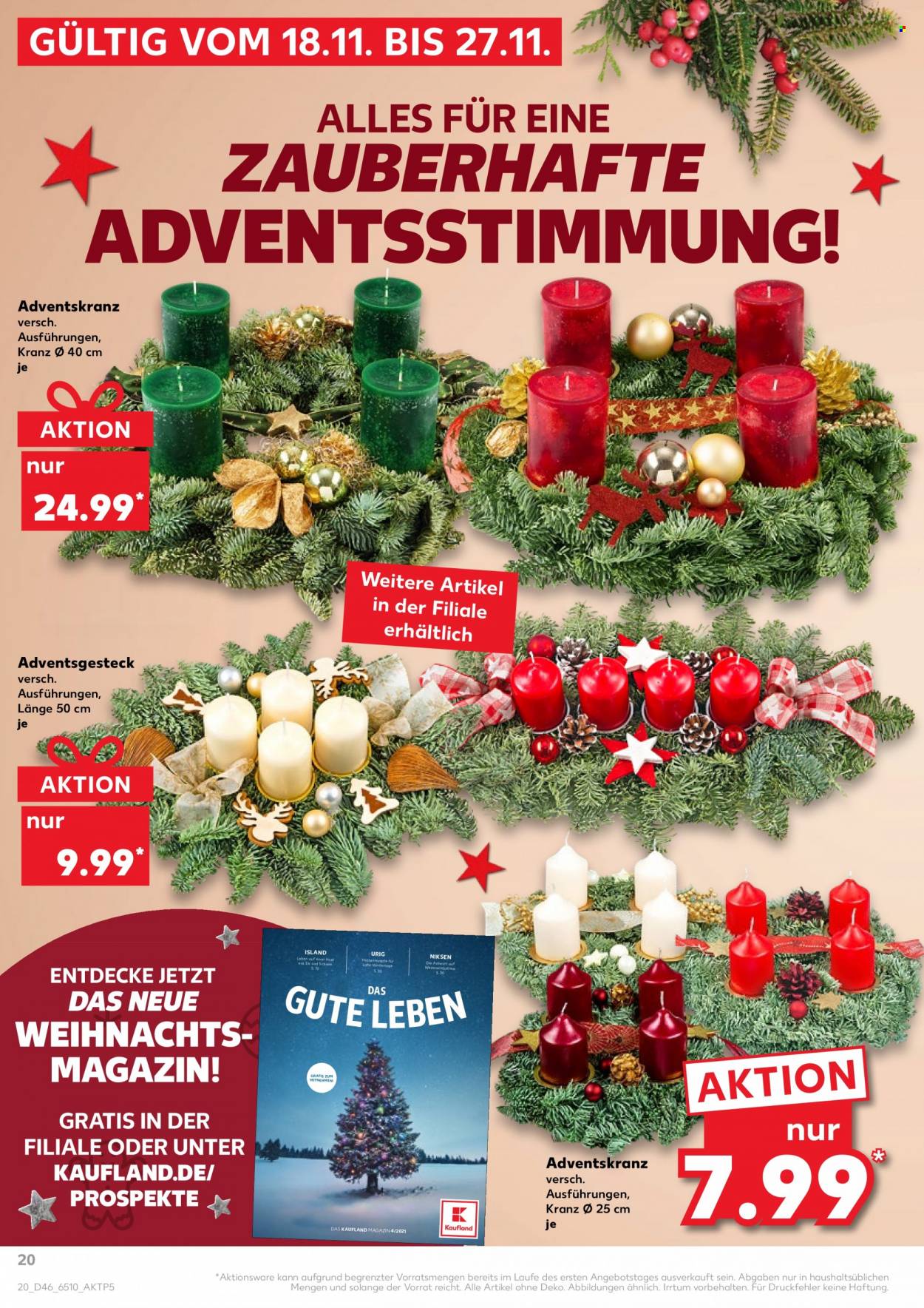 Kaufland Prospekte  - 18.11.2021 - 24.11.2021. Seite 24