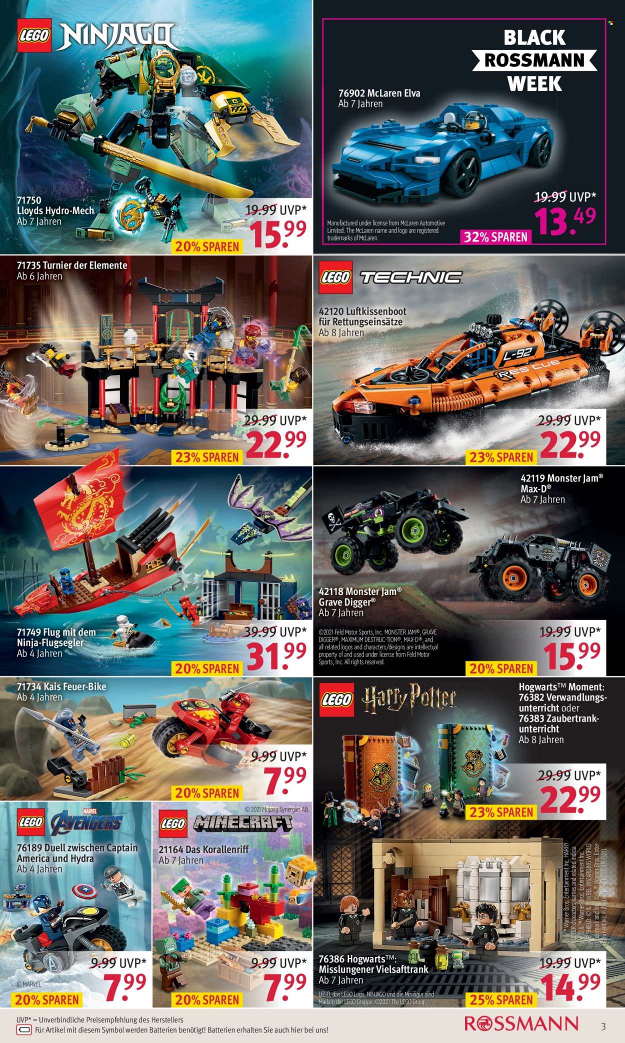 Rossmann Prospekte  - 22.11.2021 - 3.12.2021. Seite 3