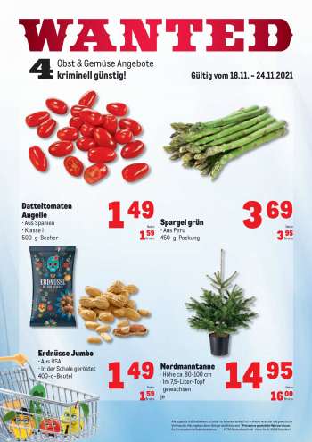 Prospekte Metro - 18.11.2021 - 24.11.2021.