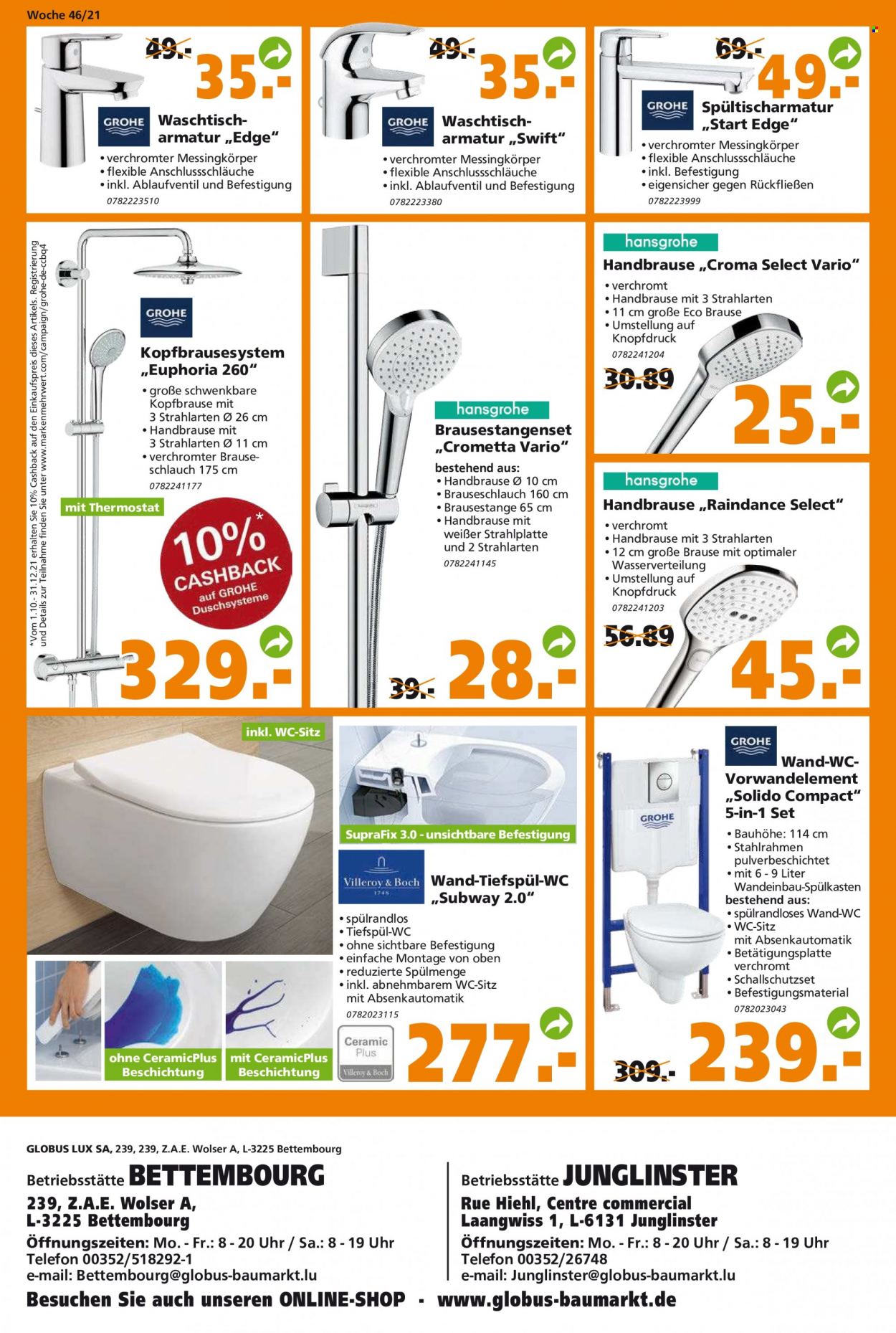Globus Baumarkt Prospekte  - 16.11.2021 - 23.11.2021. Seite 28