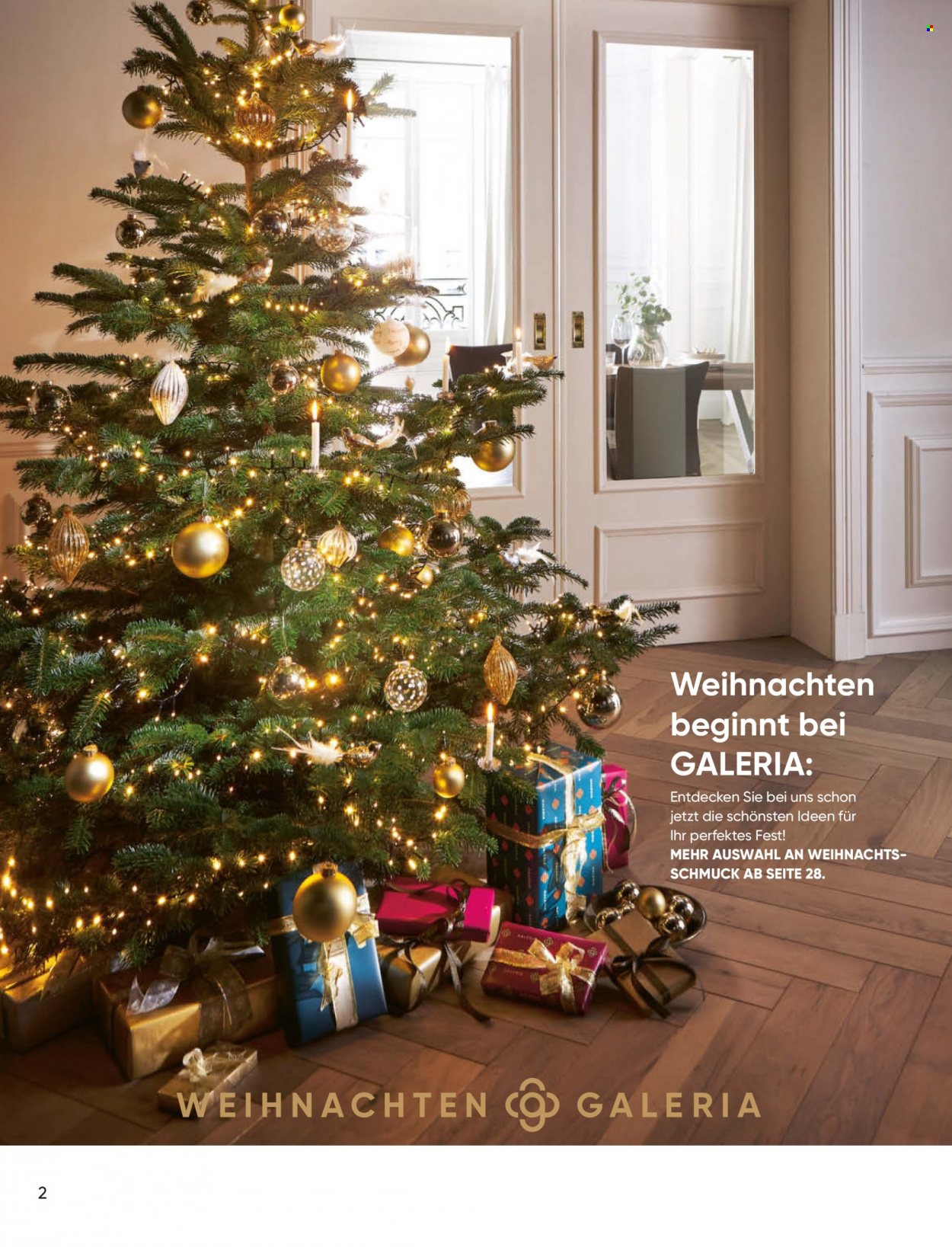 GALERIA Karstadt Kaufhof Prospekte  - 17.11.2021 - 23.11.2021. Seite 2