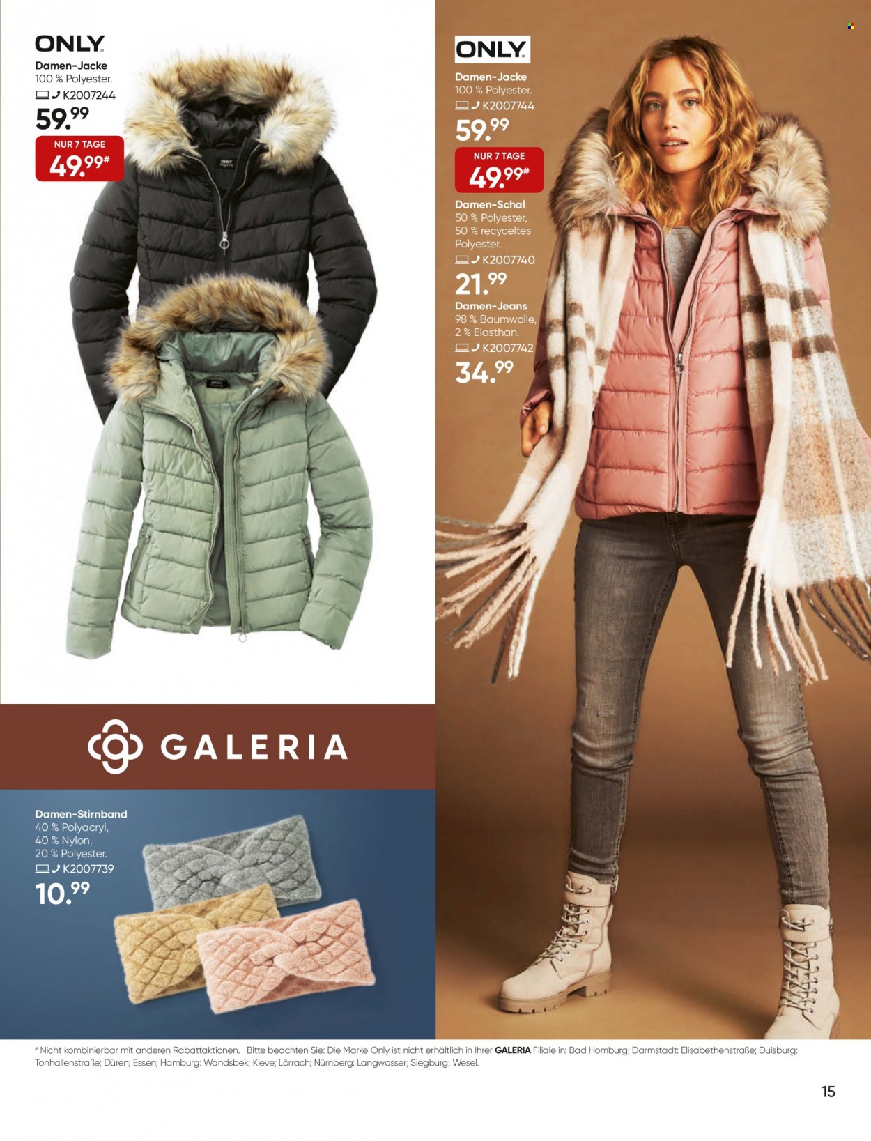 GALERIA Karstadt Kaufhof Prospekte  - 17.11.2021 - 23.11.2021. Seite 15