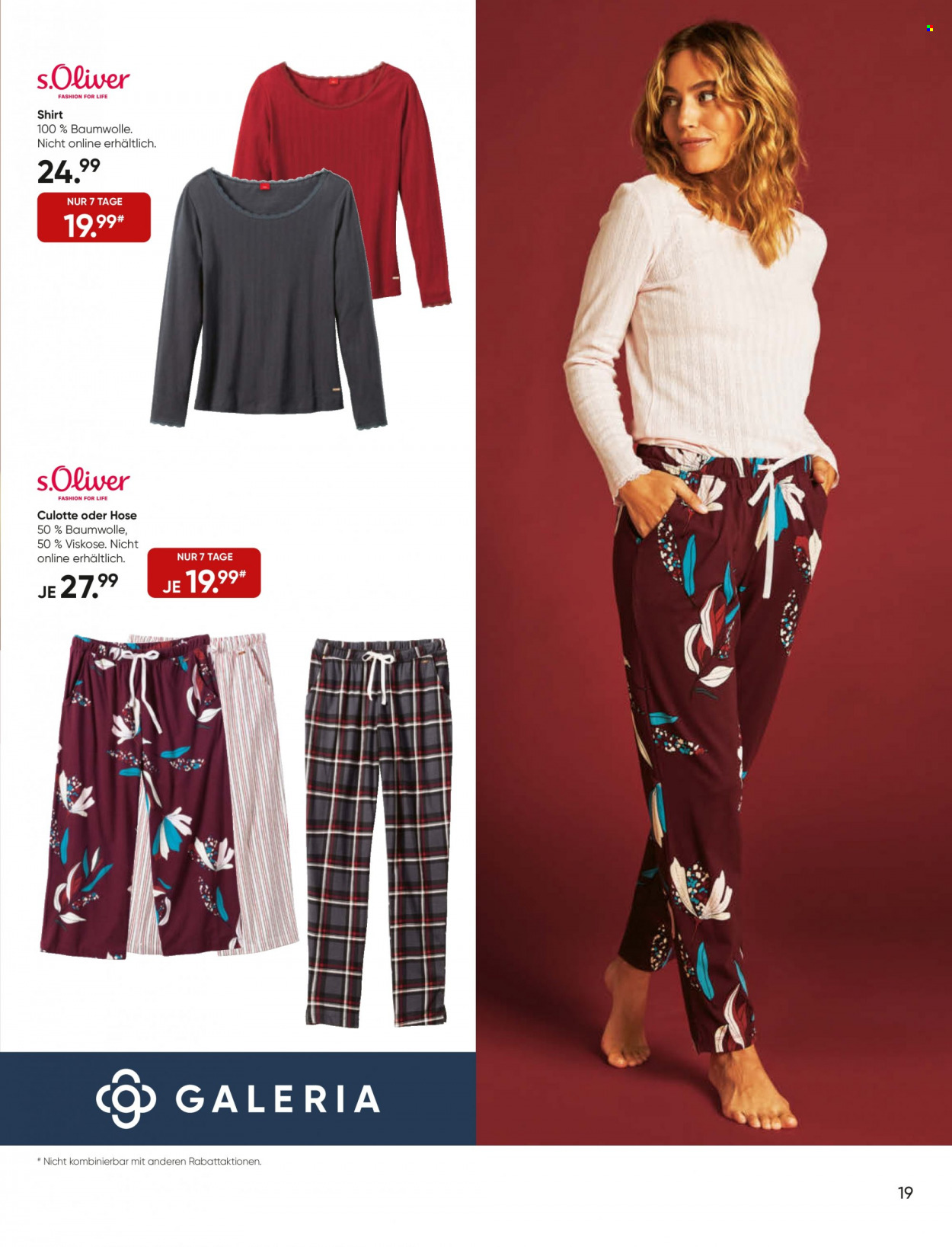 GALERIA Karstadt Kaufhof Prospekte  - 17.11.2021 - 23.11.2021. Seite 19