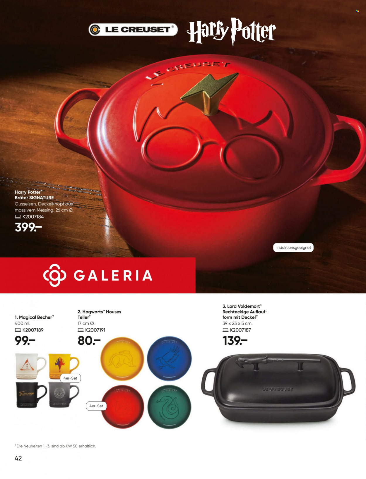 GALERIA Karstadt Kaufhof Prospekte  - 17.11.2021 - 23.11.2021. Seite 42