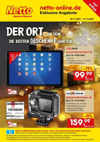 Prospekte Netto Marken-Discount - 4.11.2021 - 31.12.2021.