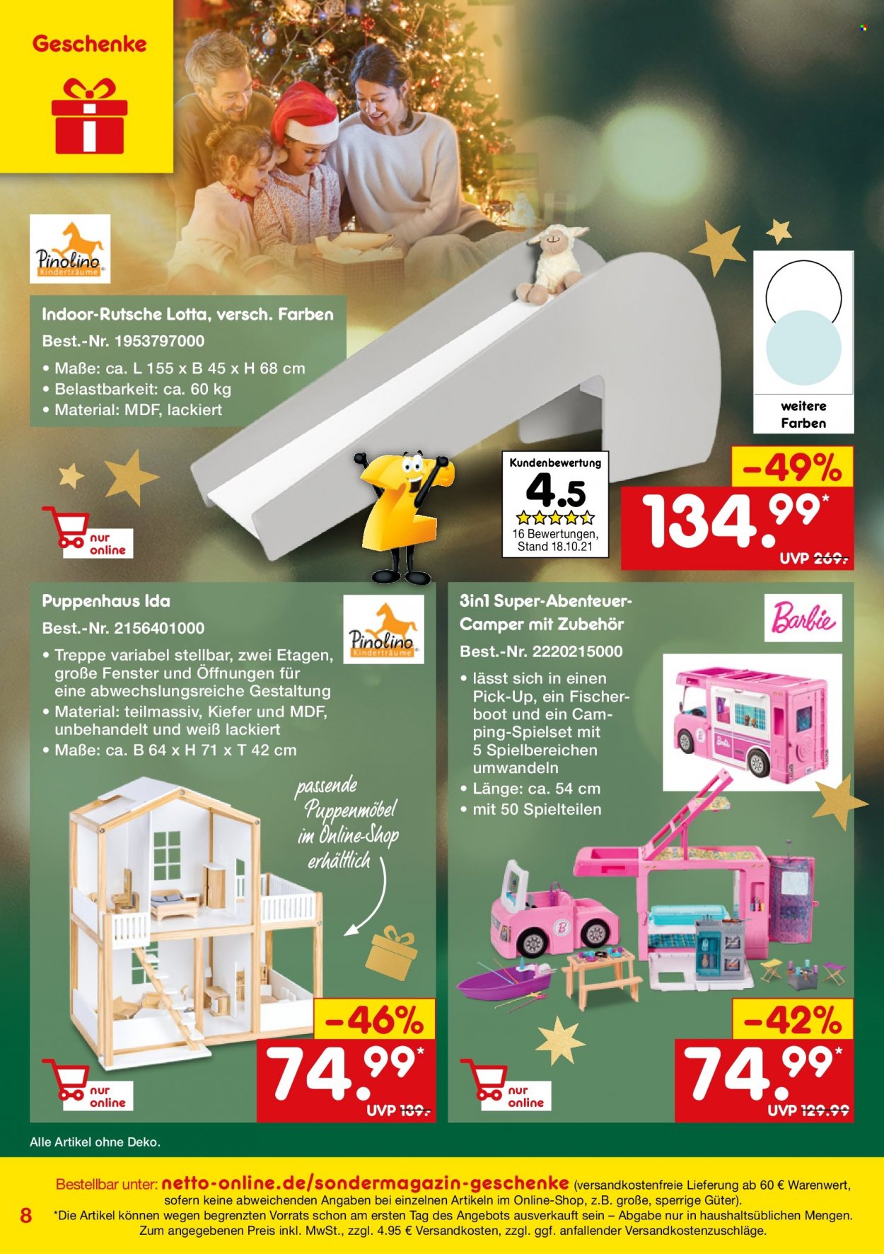 Netto Marken-Discount Prospekte  - 4.11.2021 - 31.12.2021. Seite 8