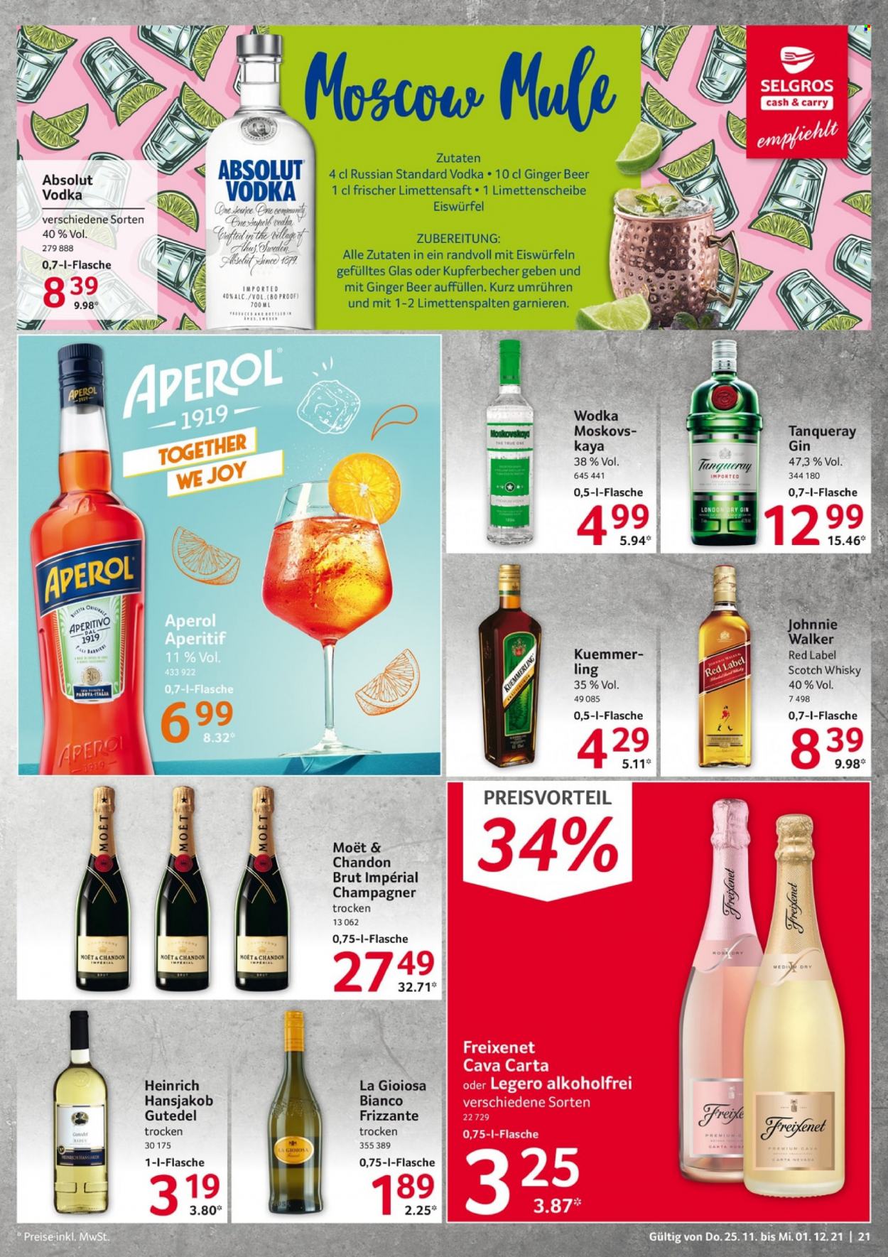 Selgros Prospekte  - 25.11.2021 - 1.12.2021. Seite 21