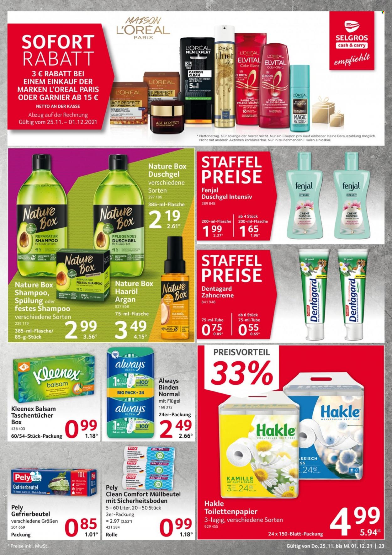 Selgros Prospekte  - 25.11.2021 - 1.12.2021. Seite 23