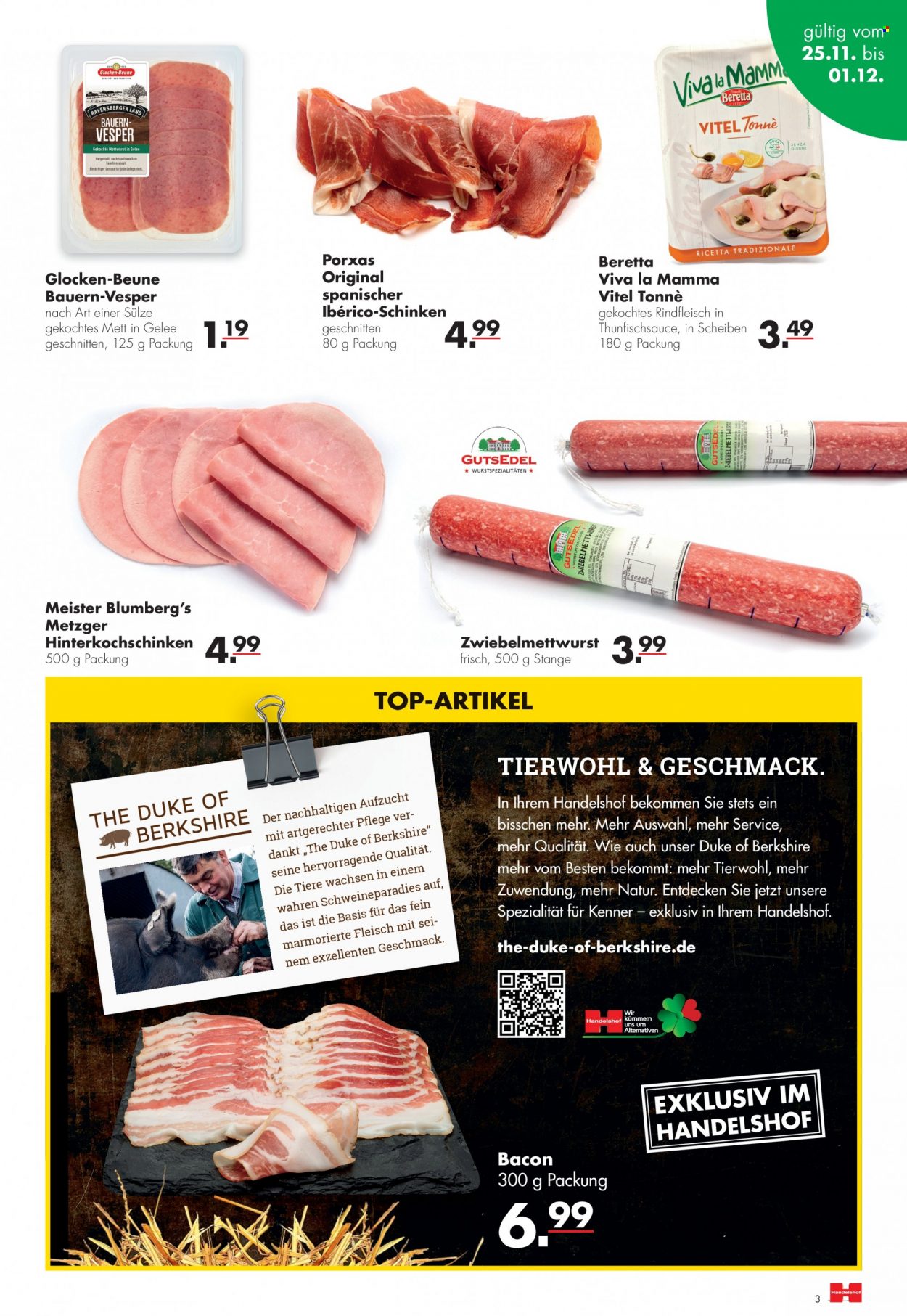 Handelshof Prospekte  - 25.11.2021 - 1.12.2021. Seite 3