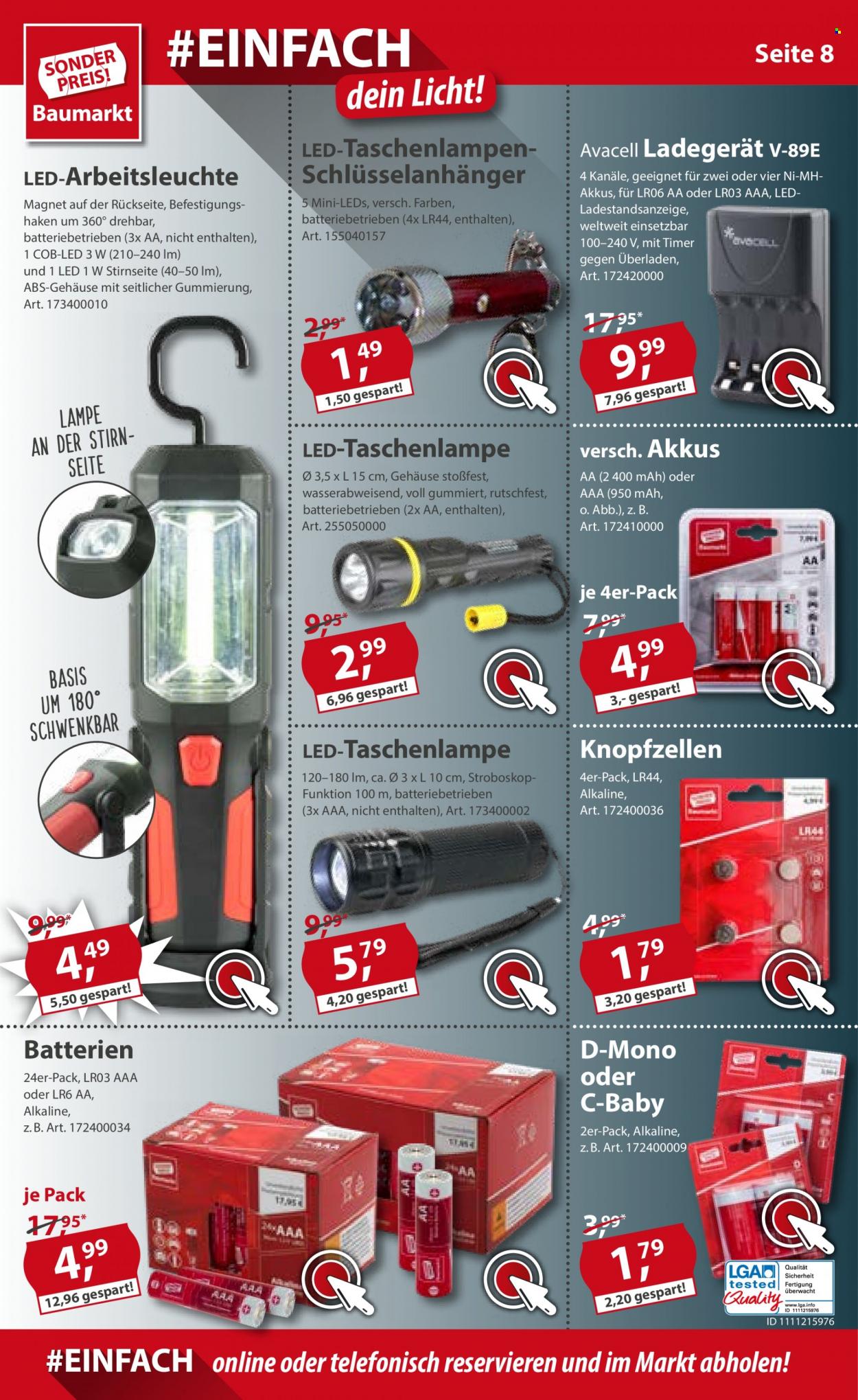 Sonderpreis-Baumarkt Prospekte  - 27.11.2021 - 3.12.2021. Seite 8