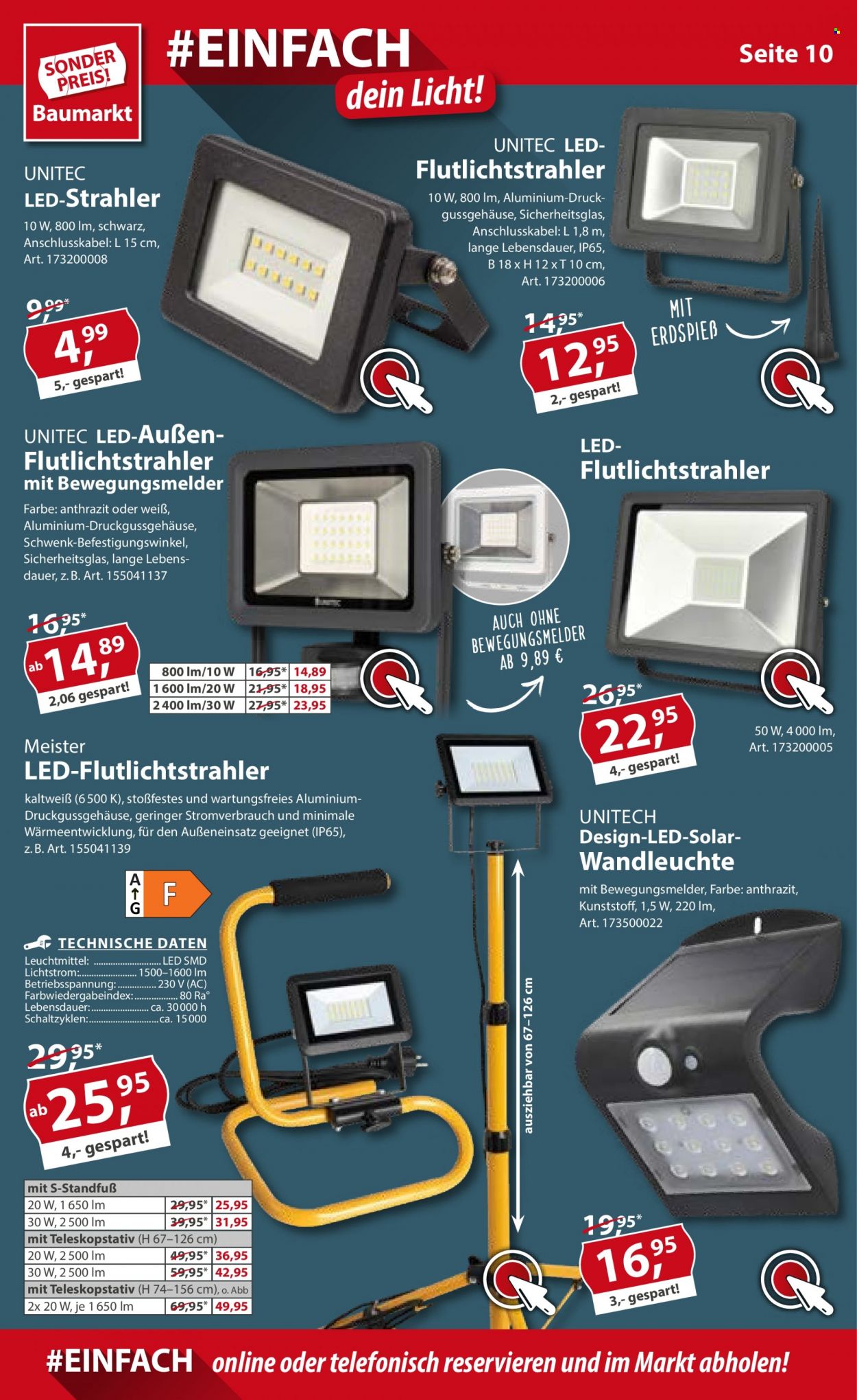 Sonderpreis-Baumarkt Prospekte  - 27.11.2021 - 3.12.2021. Seite 10