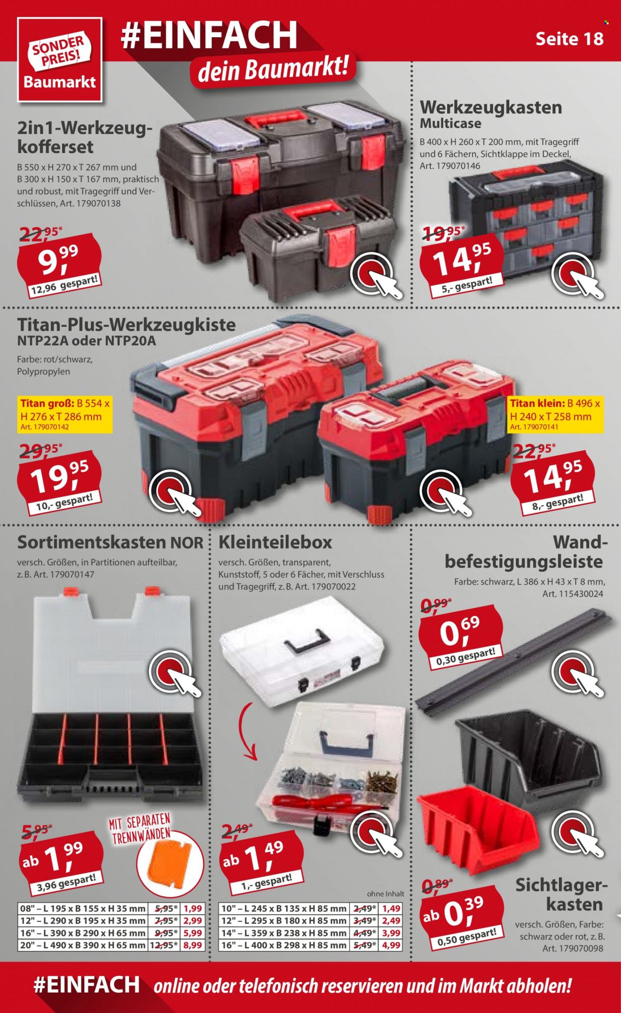 Sonderpreis-Baumarkt Prospekte  - 27.11.2021 - 3.12.2021. Seite 18
