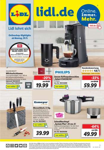 Prospekte Lidl - 29.11.2021 - 5.12.2021.