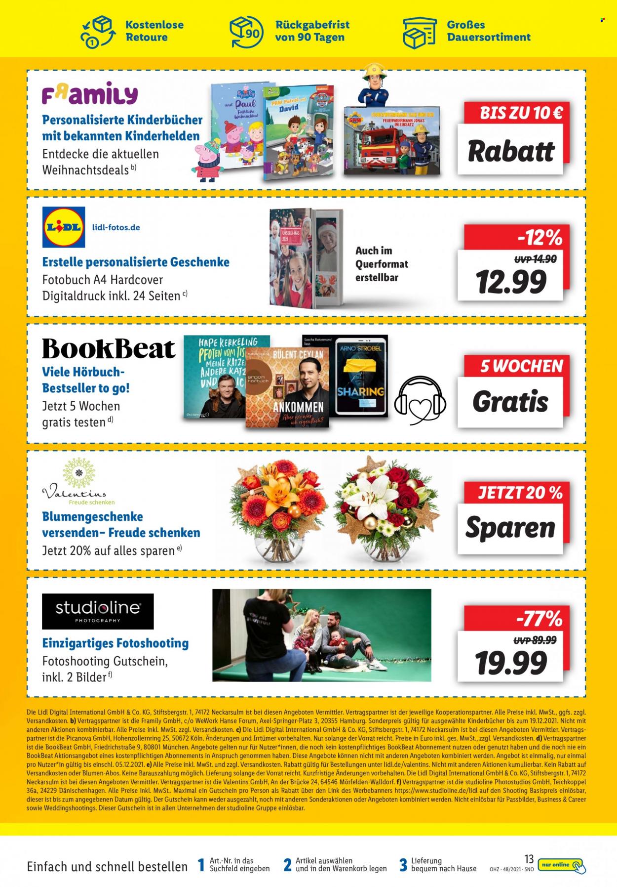 Lidl Prospekte  - 29.11.2021 - 5.12.2021. Seite 13