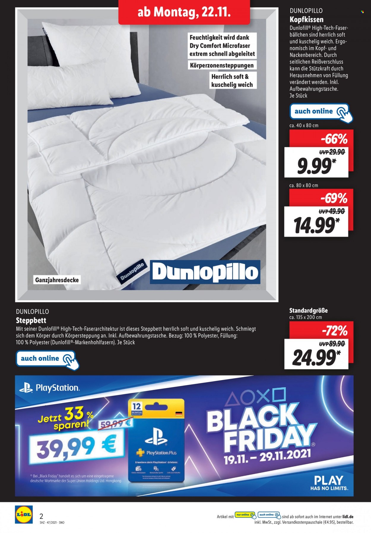 Lidl Prospekte  - 22.11.2021 - 29.11.2021. Seite 2