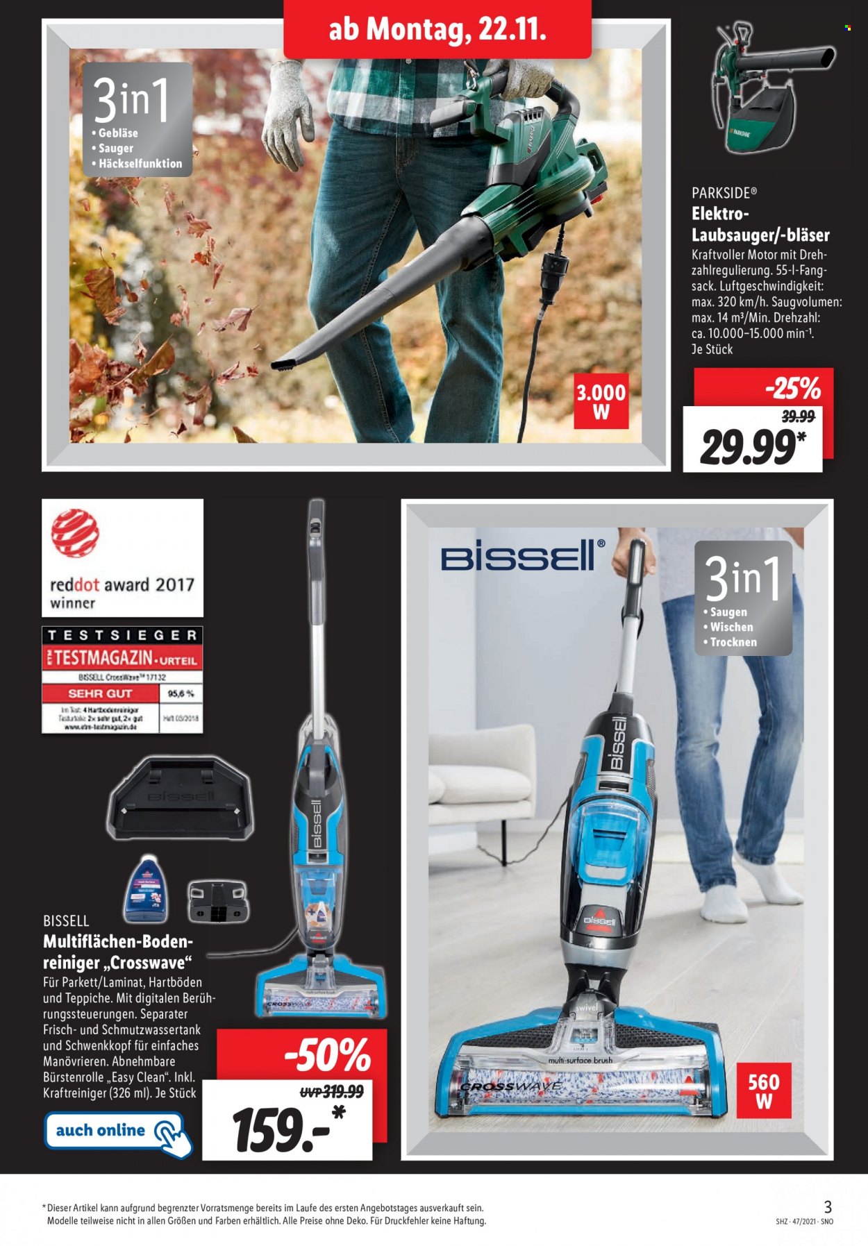 Lidl Prospekte  - 22.11.2021 - 29.11.2021. Seite 3
