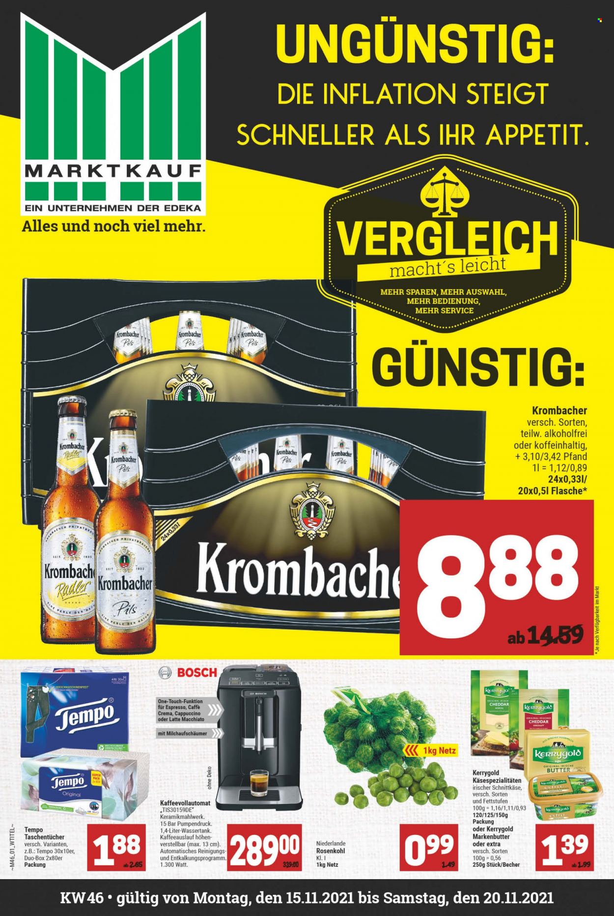 Marktkauf Prospekte  - 22.11.2021 - 27.11.2021. Seite 1