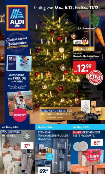 Prospekte ALDI SÜD - 6.12.2021 - 11.12.2021.