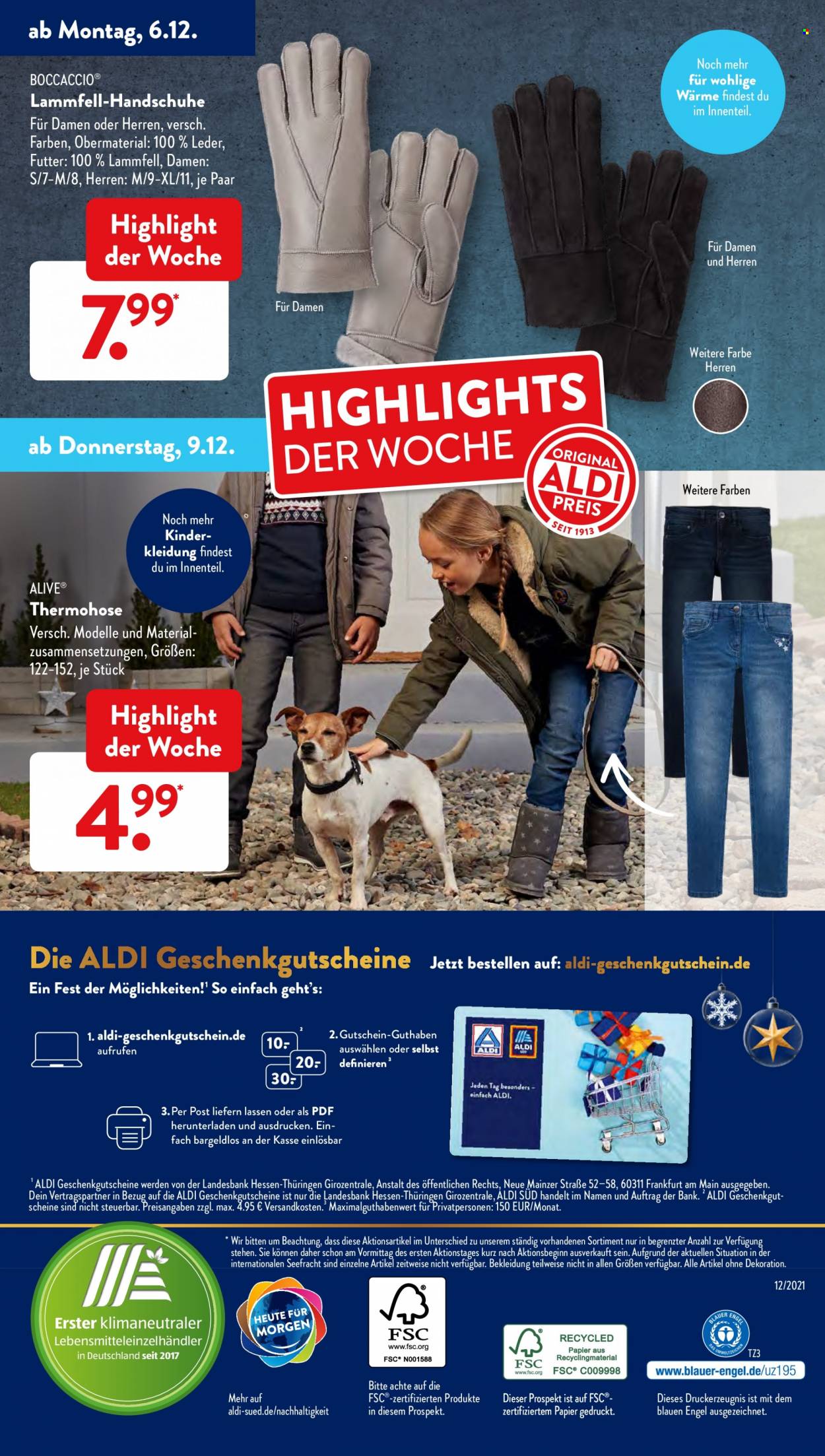 ALDI SÜD Prospekte  - 6.12.2021 - 11.12.2021. Seite 34