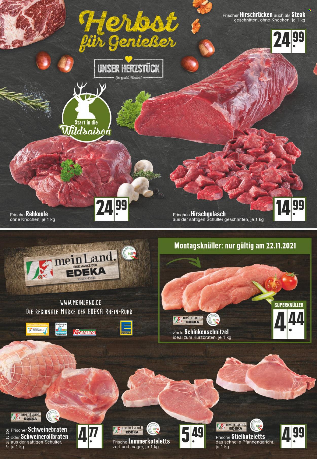 Edeka Prospekte  - 22.11.2021 - 27.11.2021. Seite 6