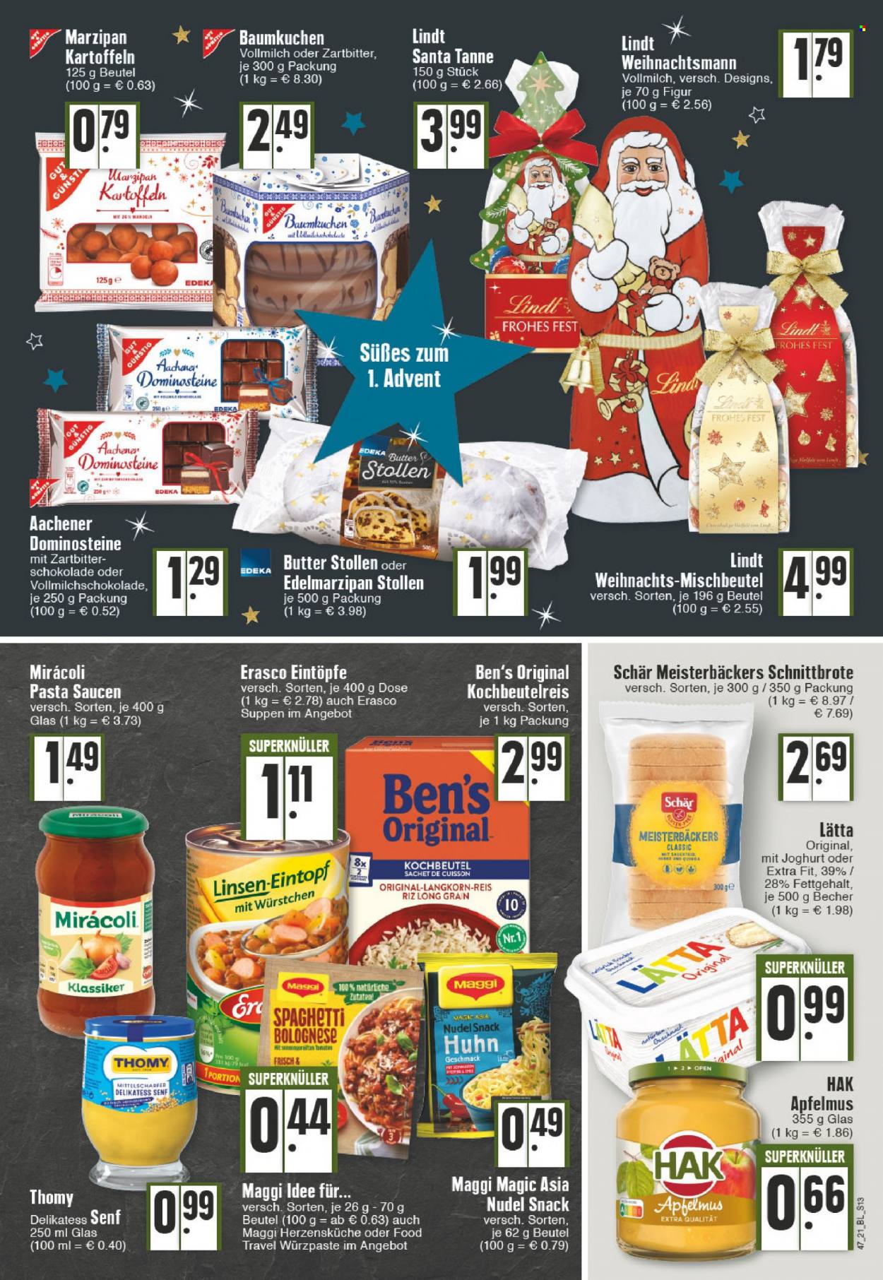 Edeka Prospekte  - 22.11.2021 - 27.11.2021. Seite 13