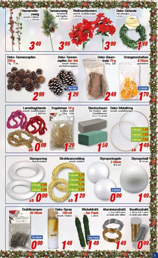 CENTERSHOP Prospekte  - 22.11.2021 - 27.11.2021. Seite 3