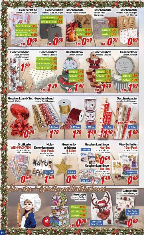 CENTERSHOP Prospekte  - 22.11.2021 - 27.11.2021. Seite 14
