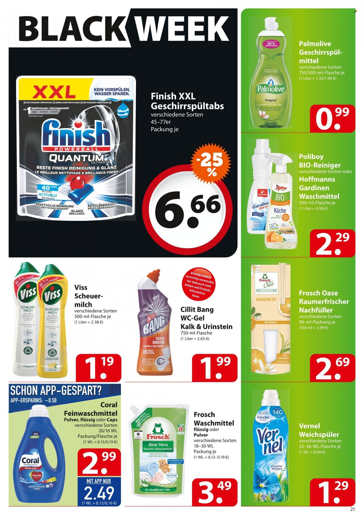 famila Prospekte  - 22.11.2021 - 27.11.2021. Seite 21