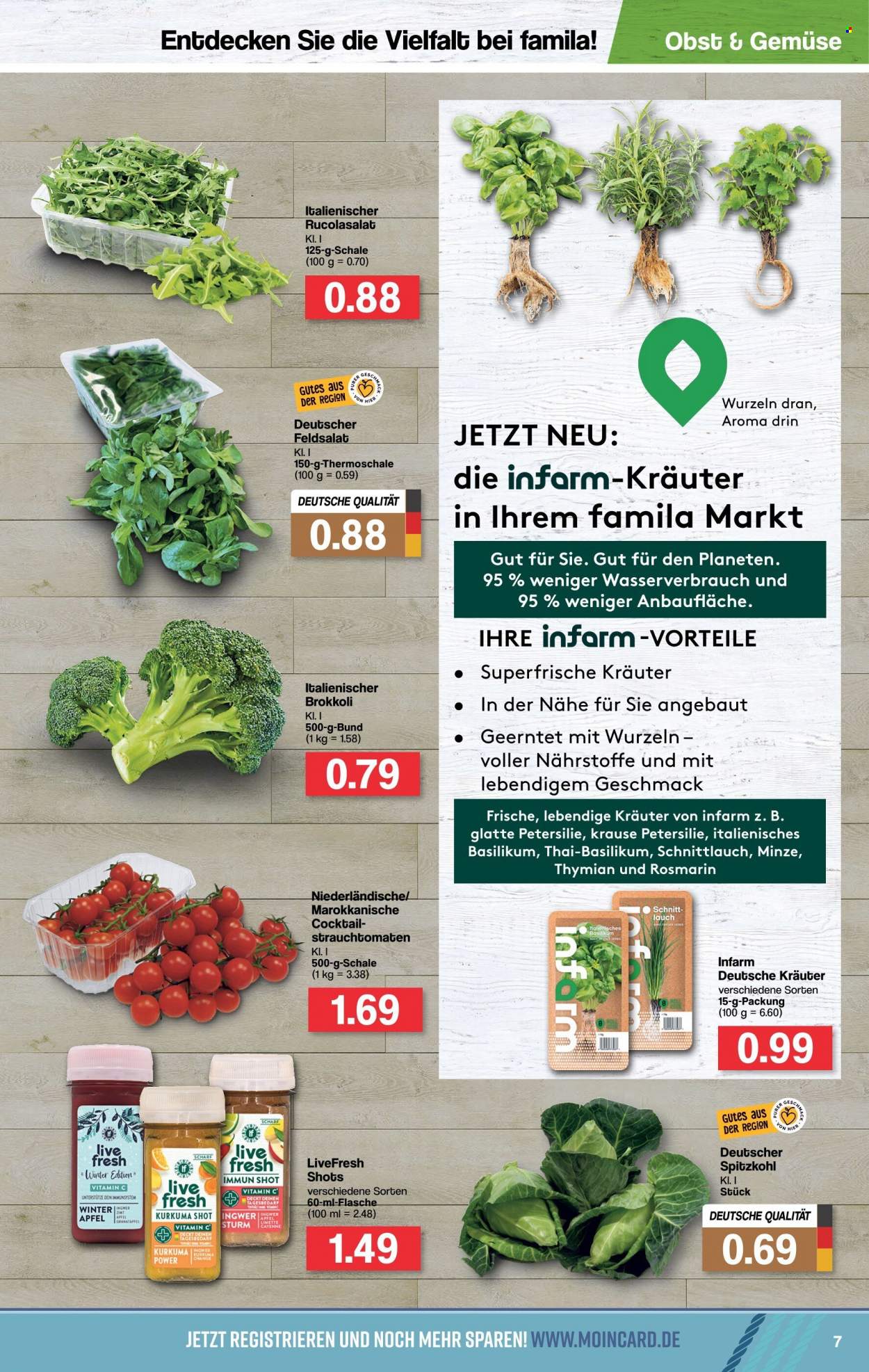 famila Prospekte  - 22.11.2021 - 27.11.2021. Seite 7