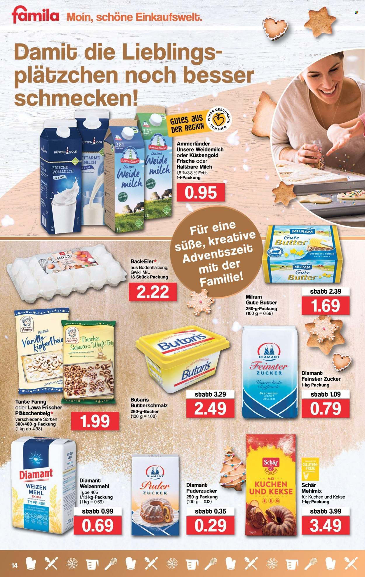famila Prospekte  - 22.11.2021 - 27.11.2021. Seite 14