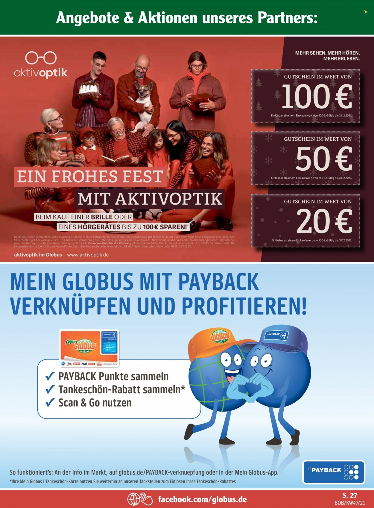 Globus Prospekte  - 22.11.2021 - 27.11.2021. Seite 31
