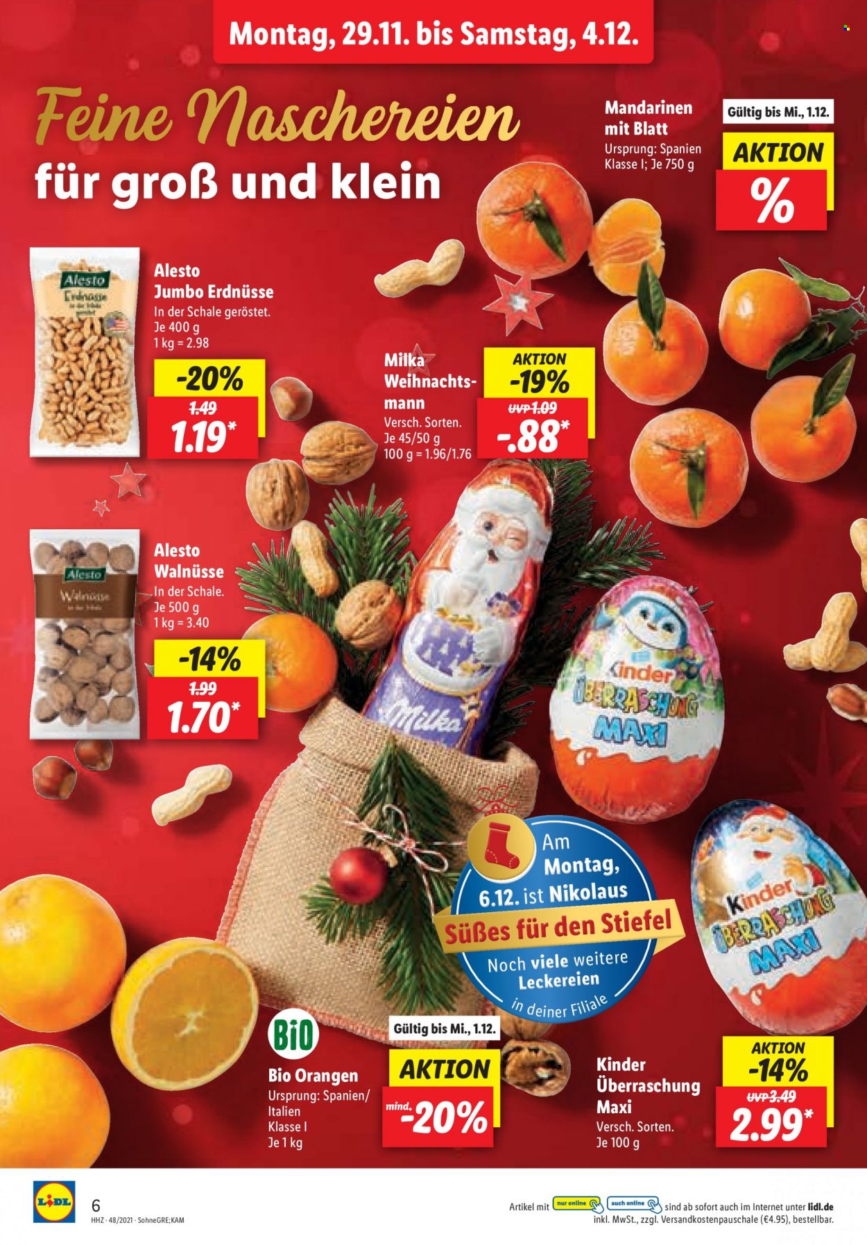 Lidl Prospekte  - 29.11.2021 - 4.12.2021. Seite 6