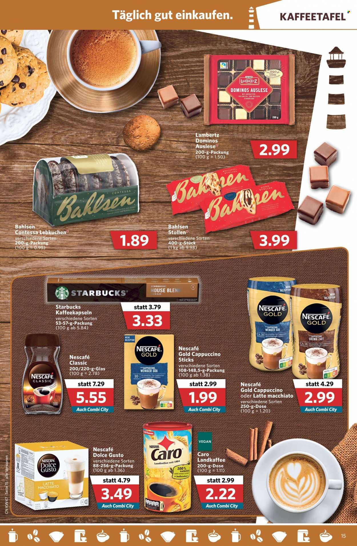 Combi Prospekte  - 22.11.2021 - 27.11.2021. Seite 15