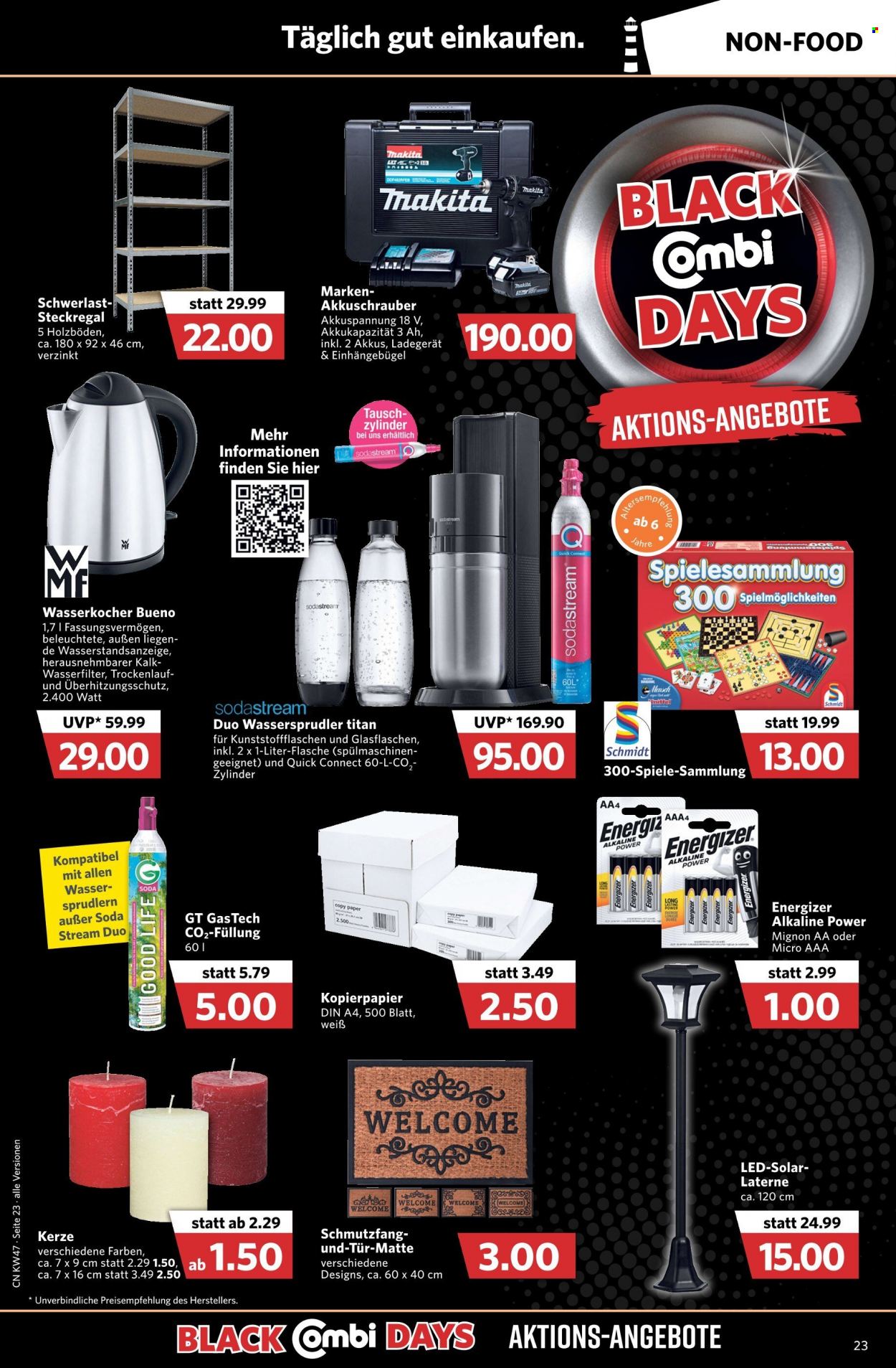 Combi Prospekte  - 22.11.2021 - 27.11.2021. Seite 23