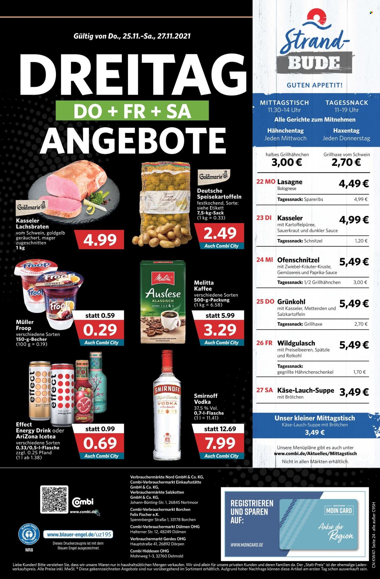 Combi Prospekte  - 22.11.2021 - 27.11.2021. Seite 24