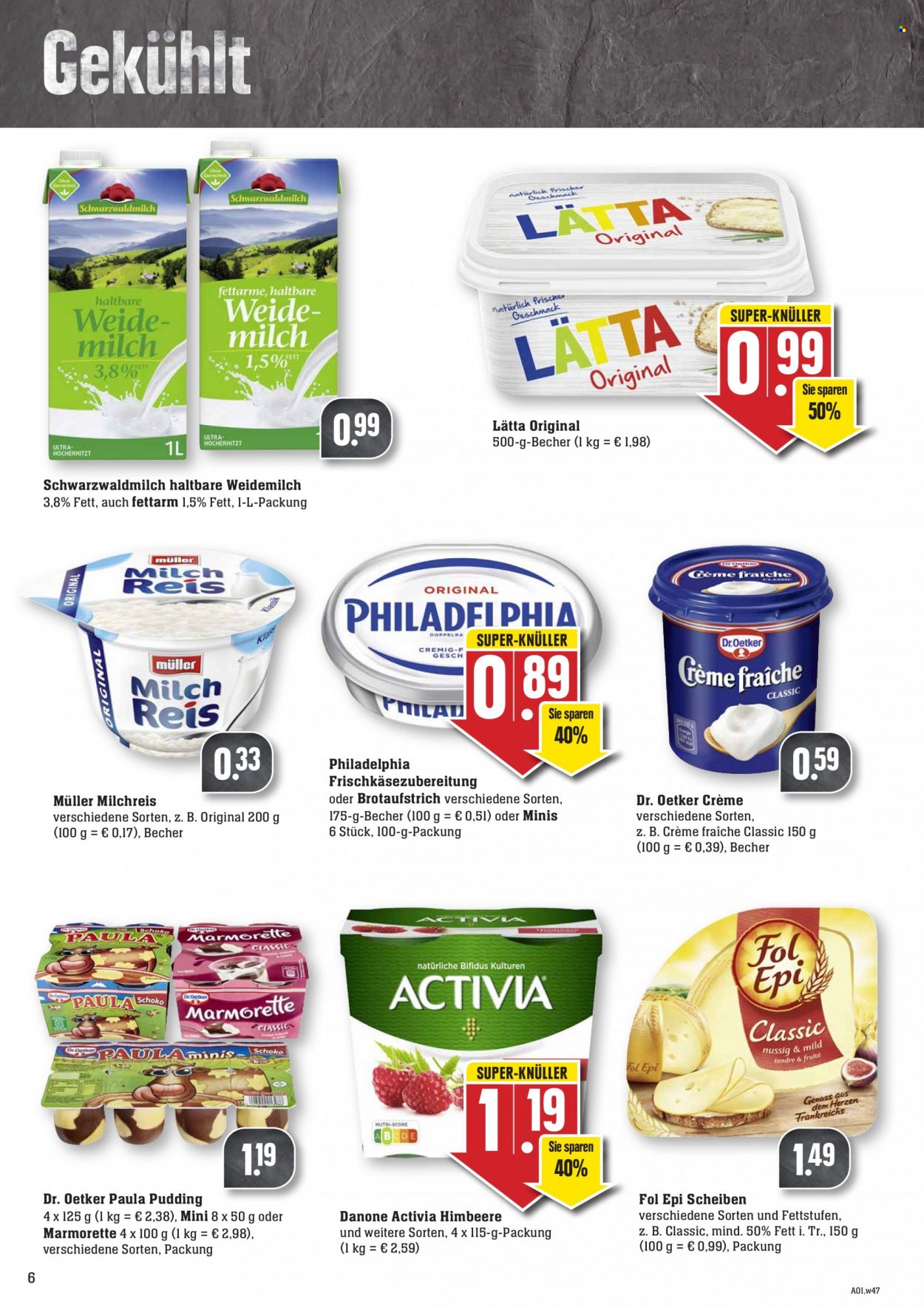 Edeka Prospekte  - 22.11.2021 - 27.11.2021. Seite 6