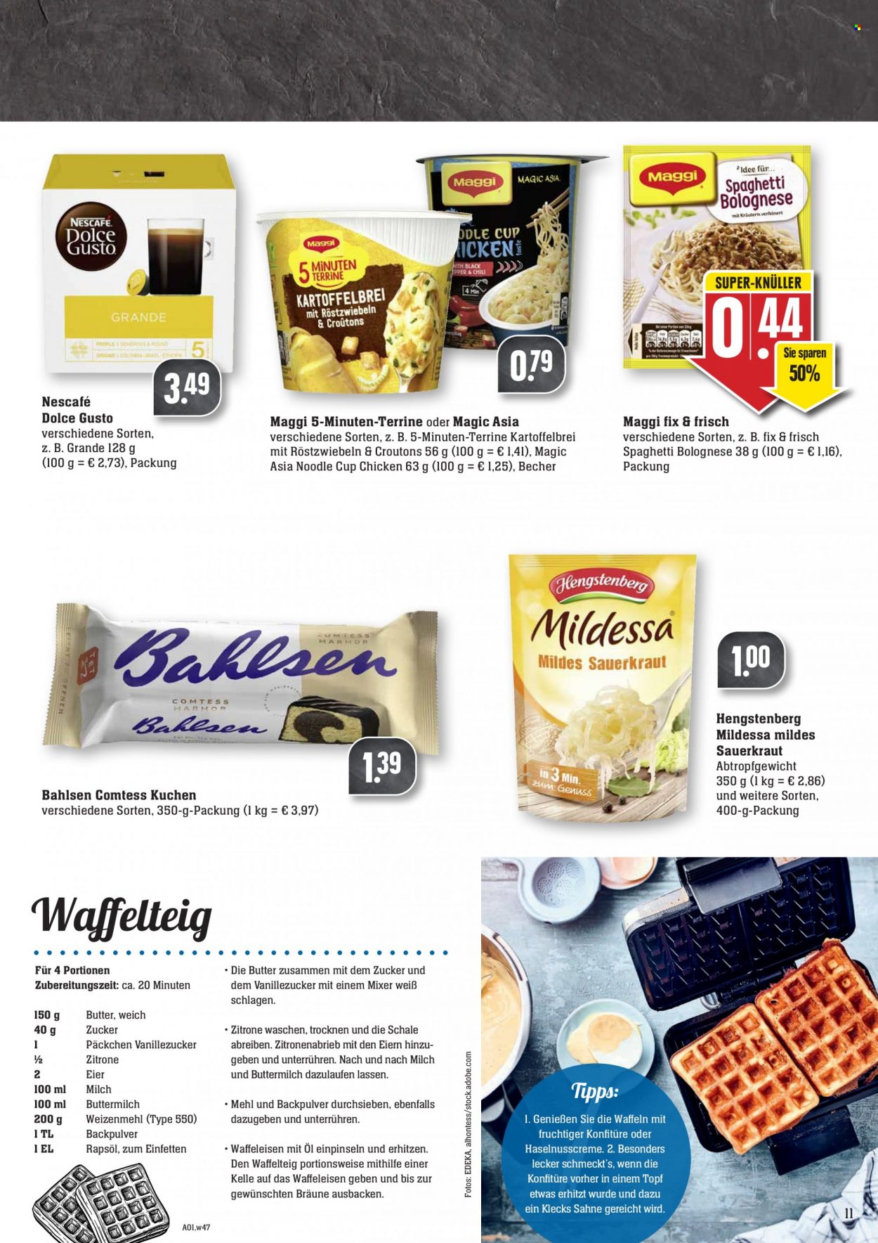 Edeka Prospekte  - 22.11.2021 - 27.11.2021. Seite 11