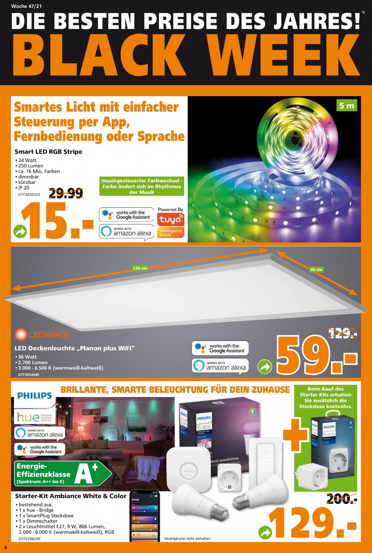 Globus Baumarkt Prospekte  - 22.11.2021 - 27.11.2021. Seite 4