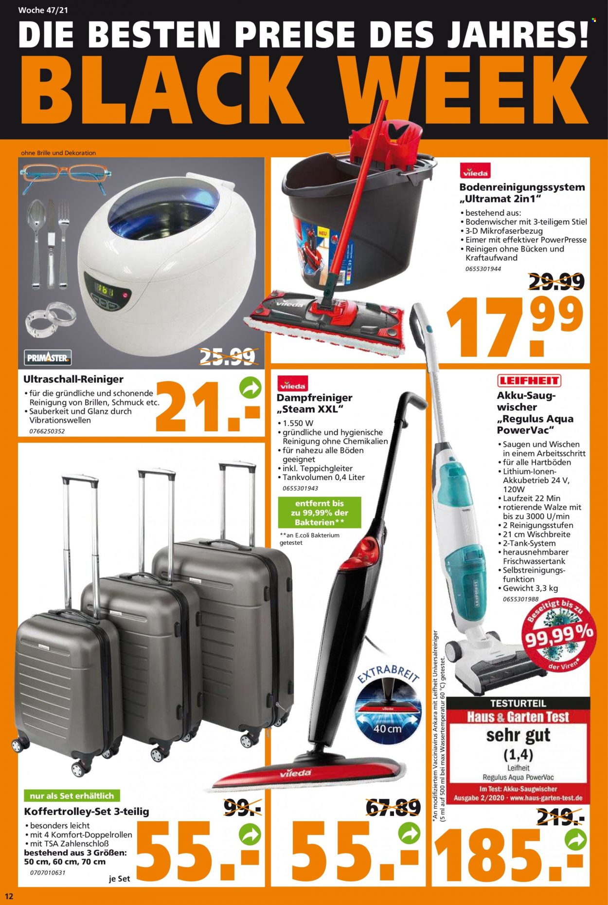 Globus Baumarkt Prospekte  - 22.11.2021 - 27.11.2021. Seite 12