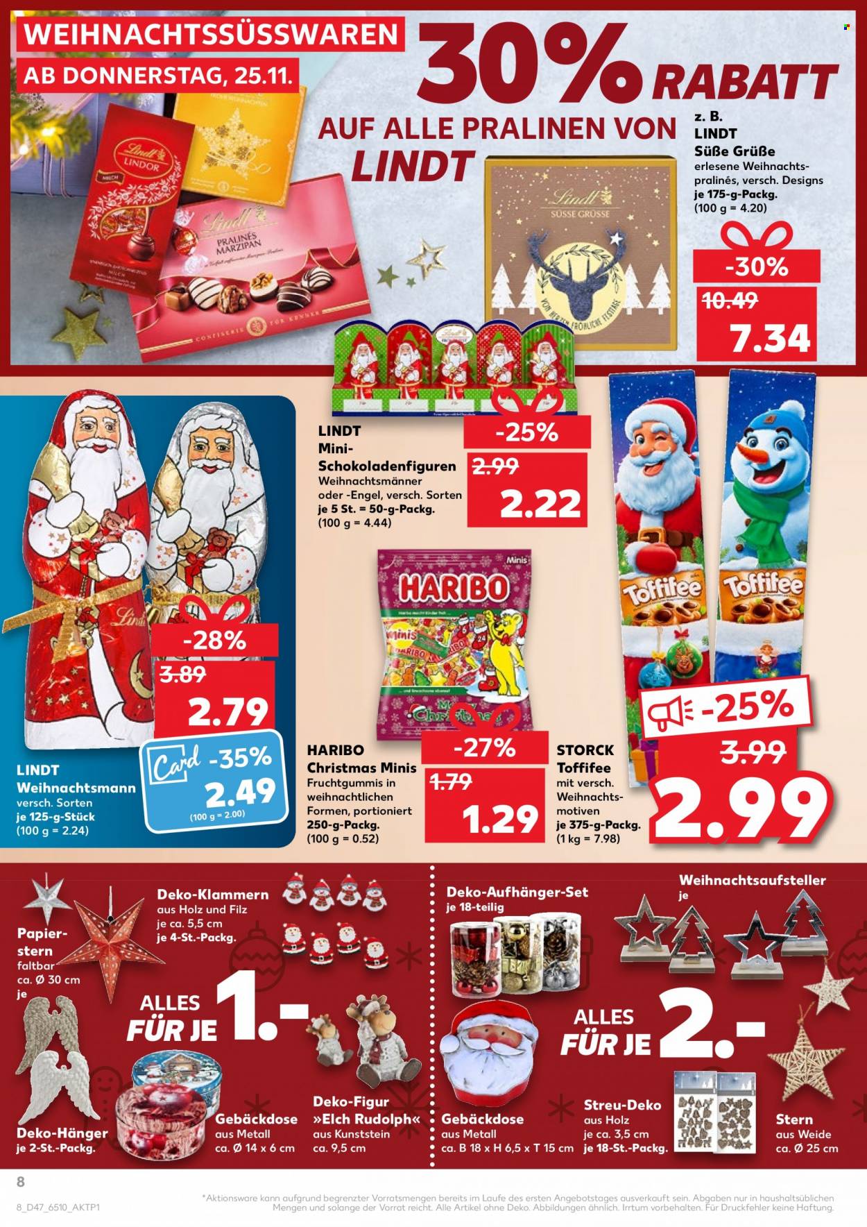 Kaufland Prospekte  - 25.11.2021 - 1.12.2021. Seite 8